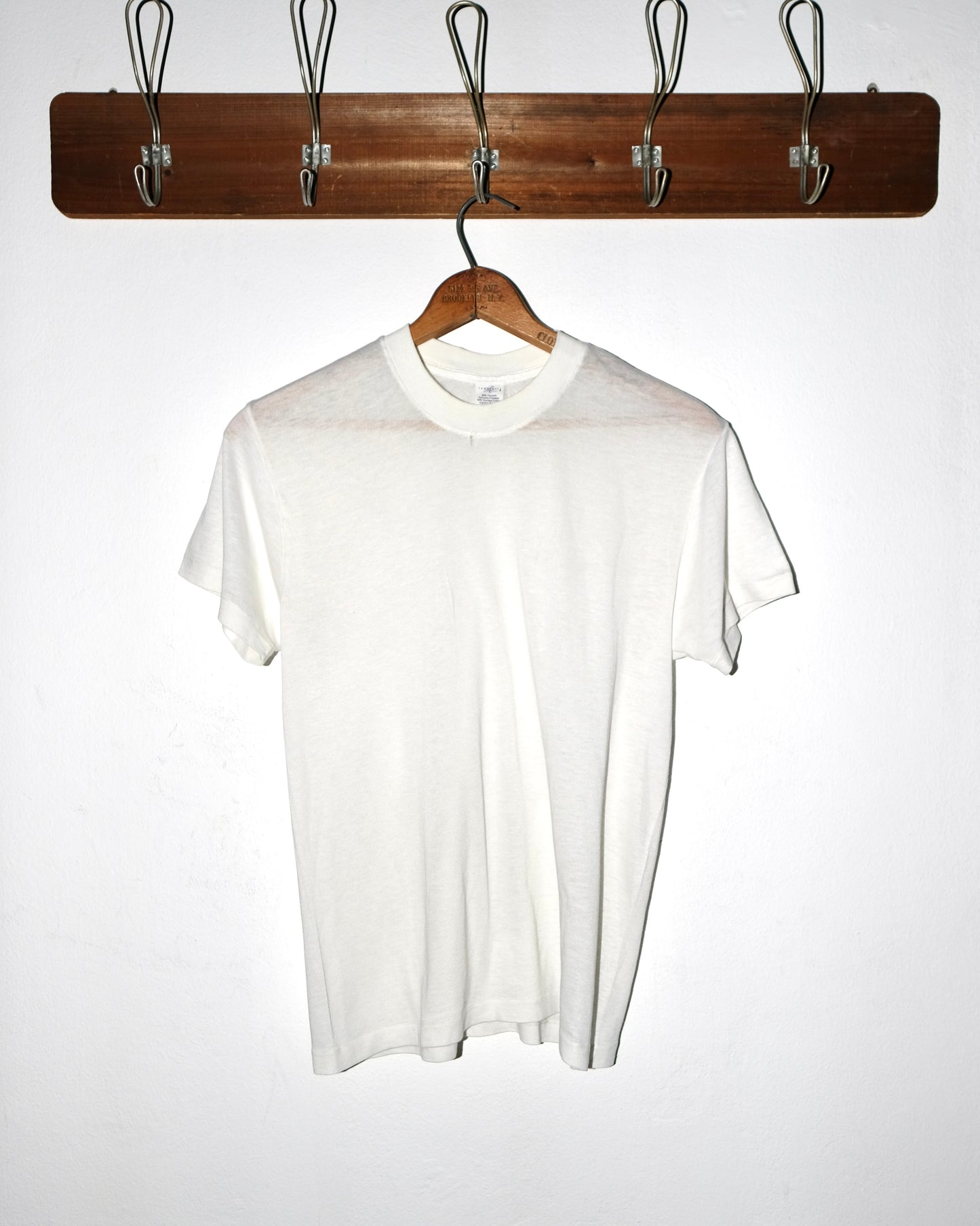 80s TOWNCRAFT BLANK TEE SINGLE STITCHED 50/50