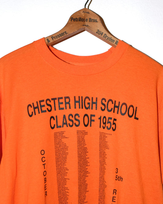 80s CHESTER HIGH SCHOOL TEE