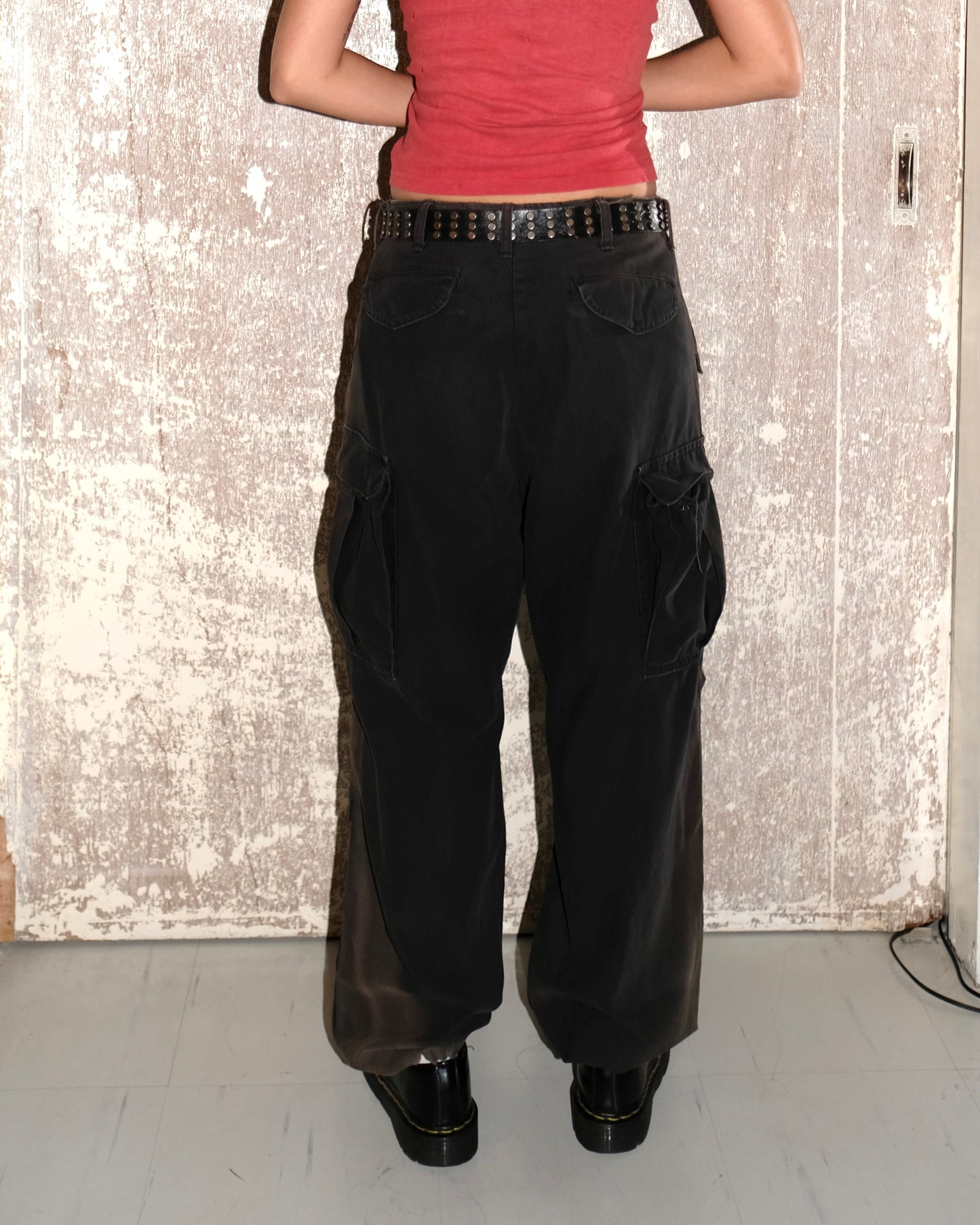 70s U.S ARMY M65 GARMENT DYE TROUSER