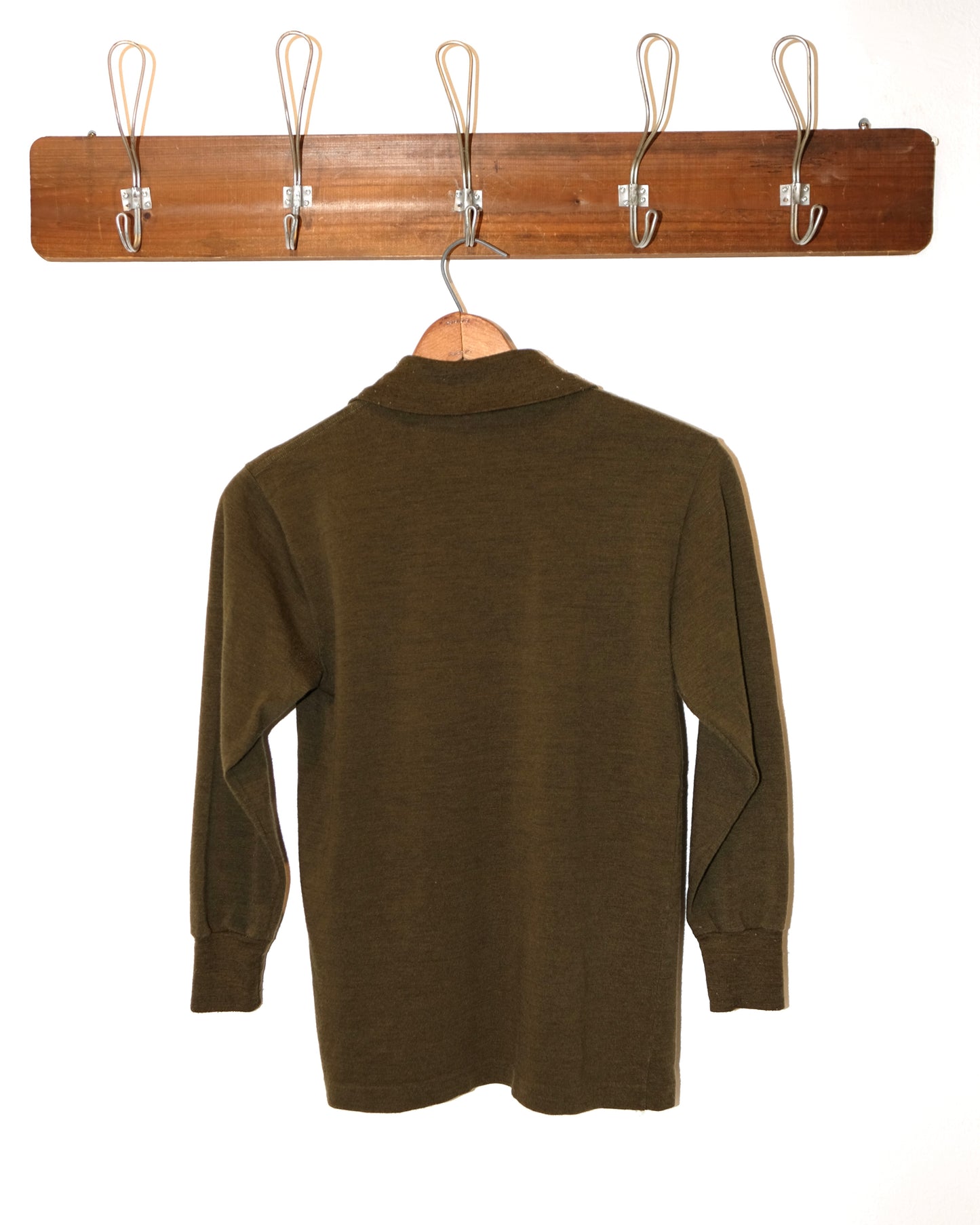 80s U.S. ARMY AIRBORNE QUATER ZIP LONG SLEEVE