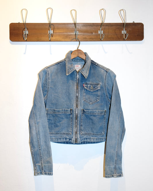 90s LEVI’S DRY GOODS DENIM ZIP-UP JACKET