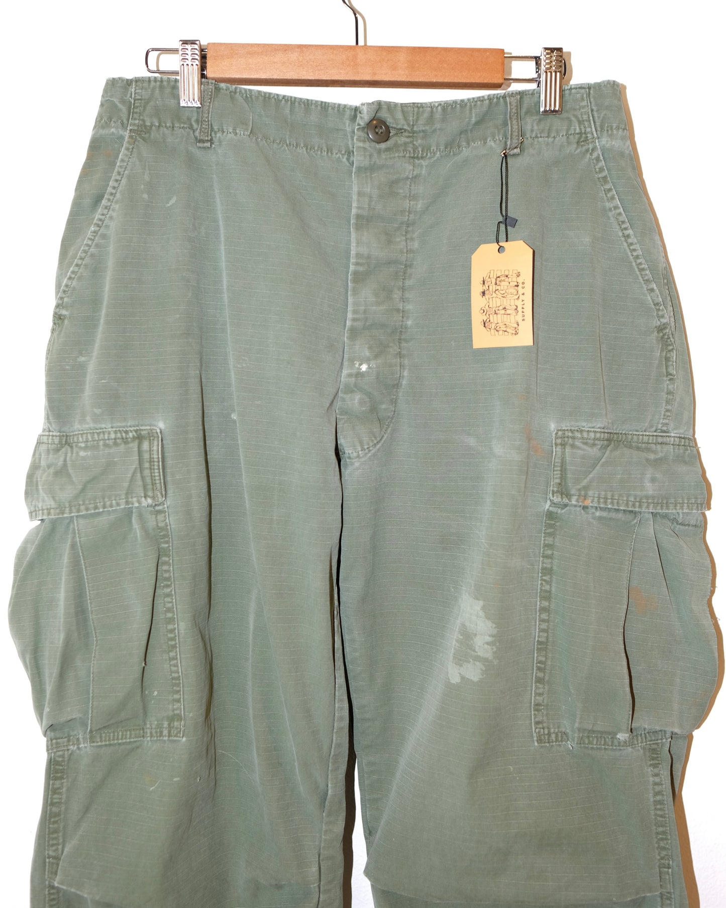 60s U.S. ARMY VIETNAM OG-107 JUNGLE PANTS