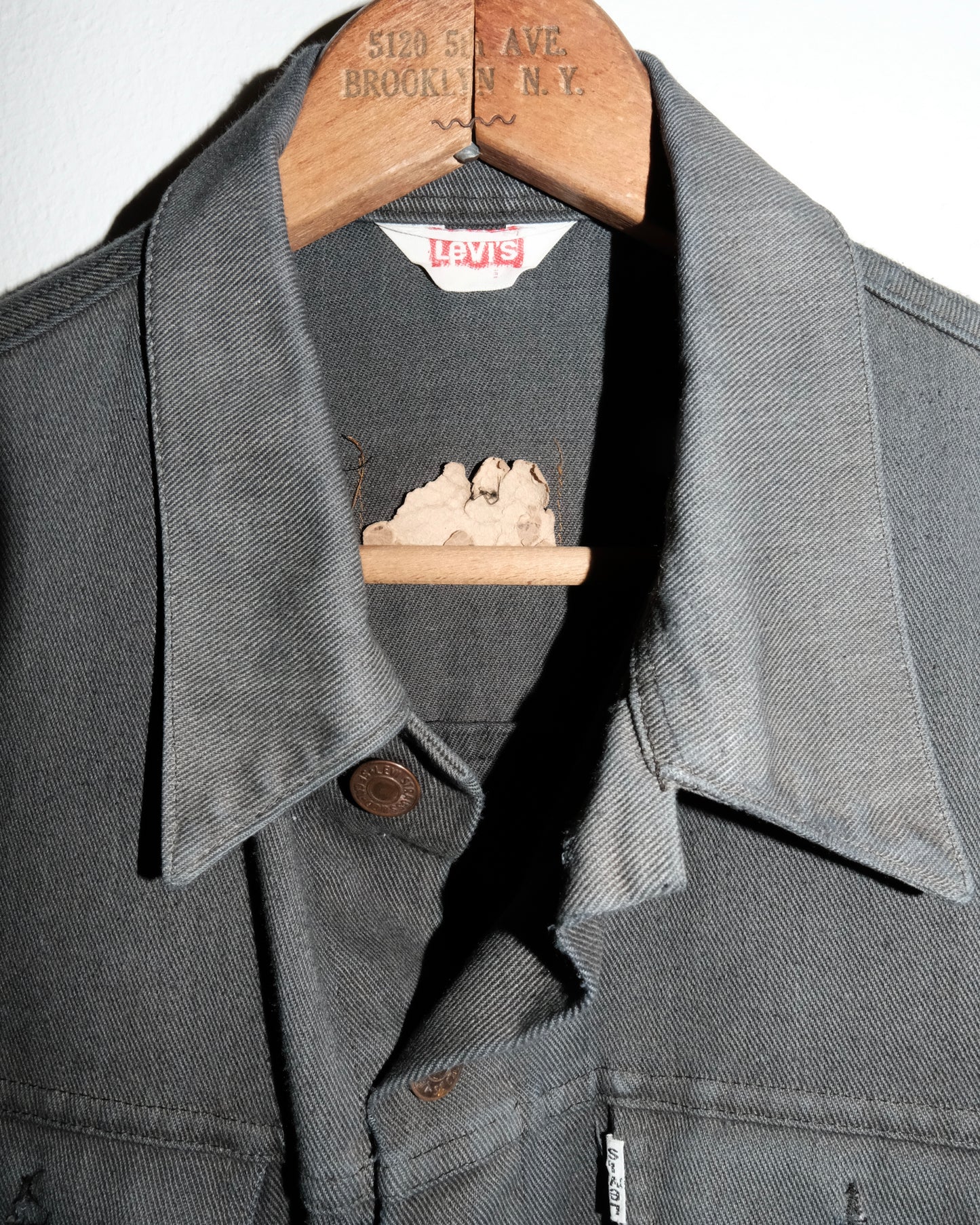 70s LEVI’S TYPE 3 BLACK FADED JACKET