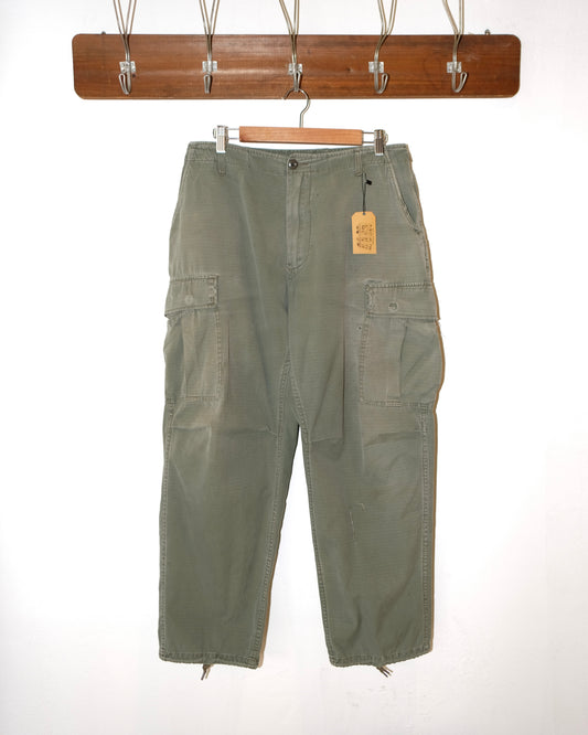 60s U.S. ARMY VIETNAM OG-107 JUNGLE PANTS