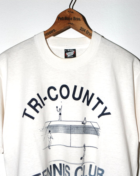 80s TRI-COUNTY TENNIS CLUB TEE
