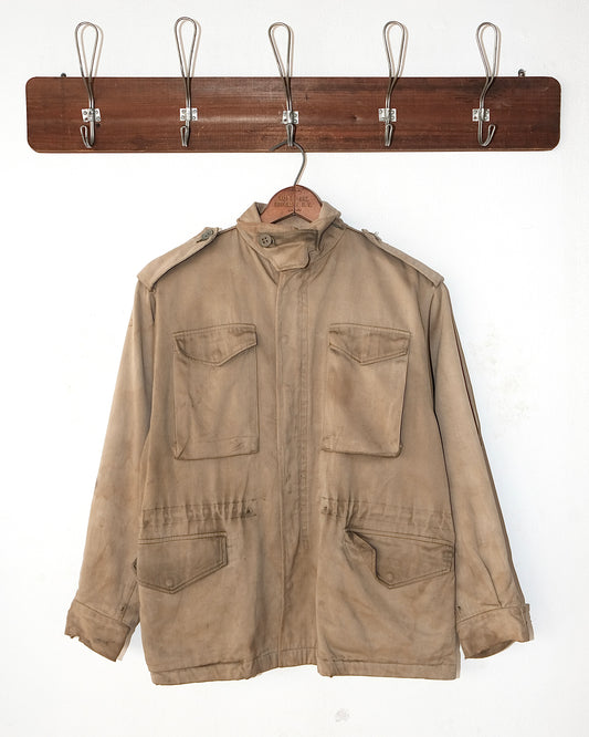 70s TYPE M-65 FADED & DISTRESSED FIELD JACKET
