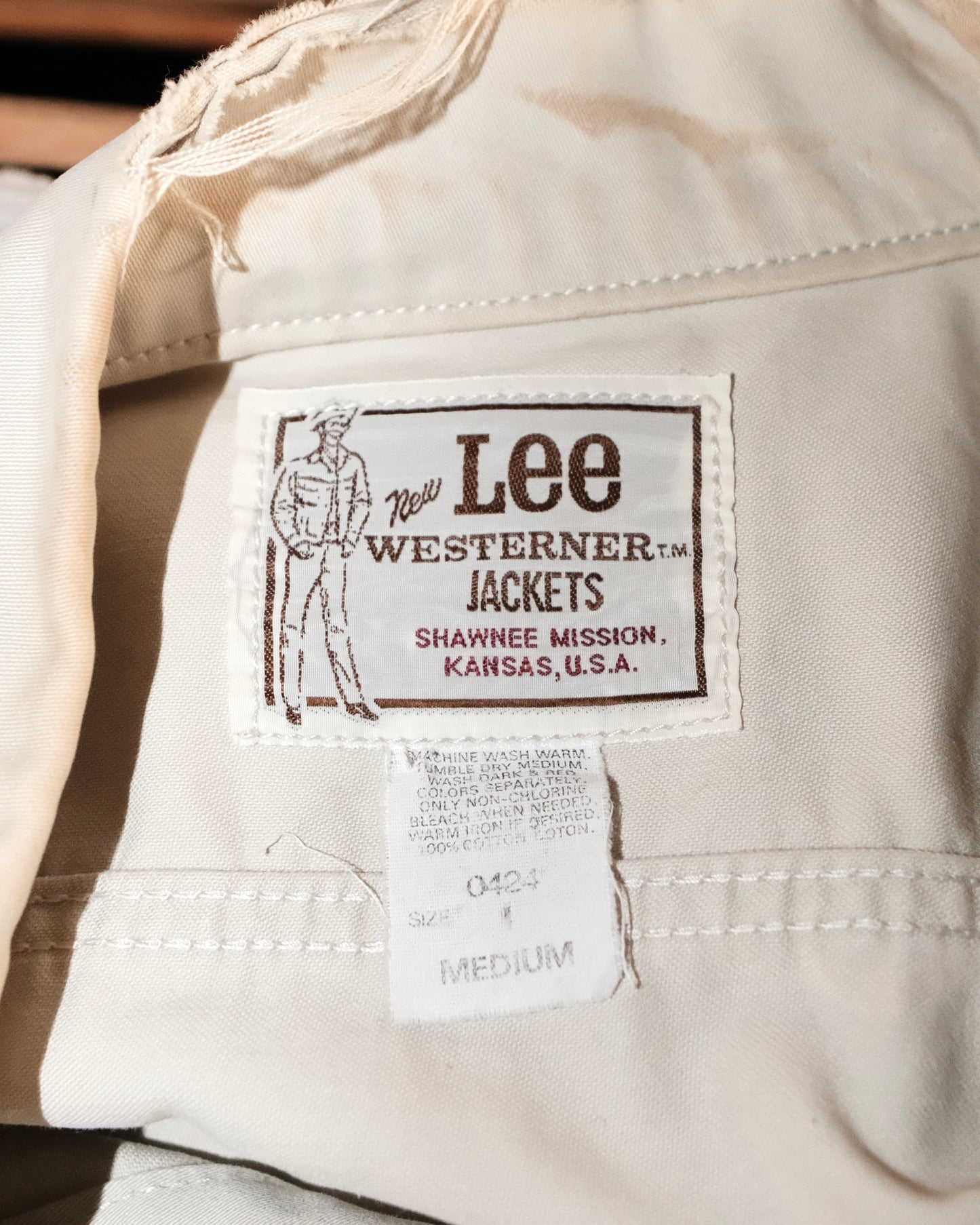 80s LEE WESTERNER JACKETS MADE IN U.S.A