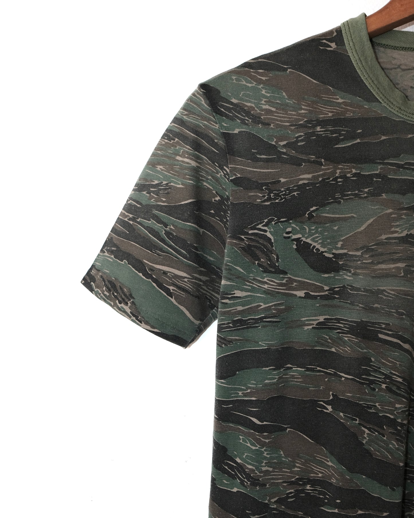 80s U.S.ARMY TIGER CAMO TEE