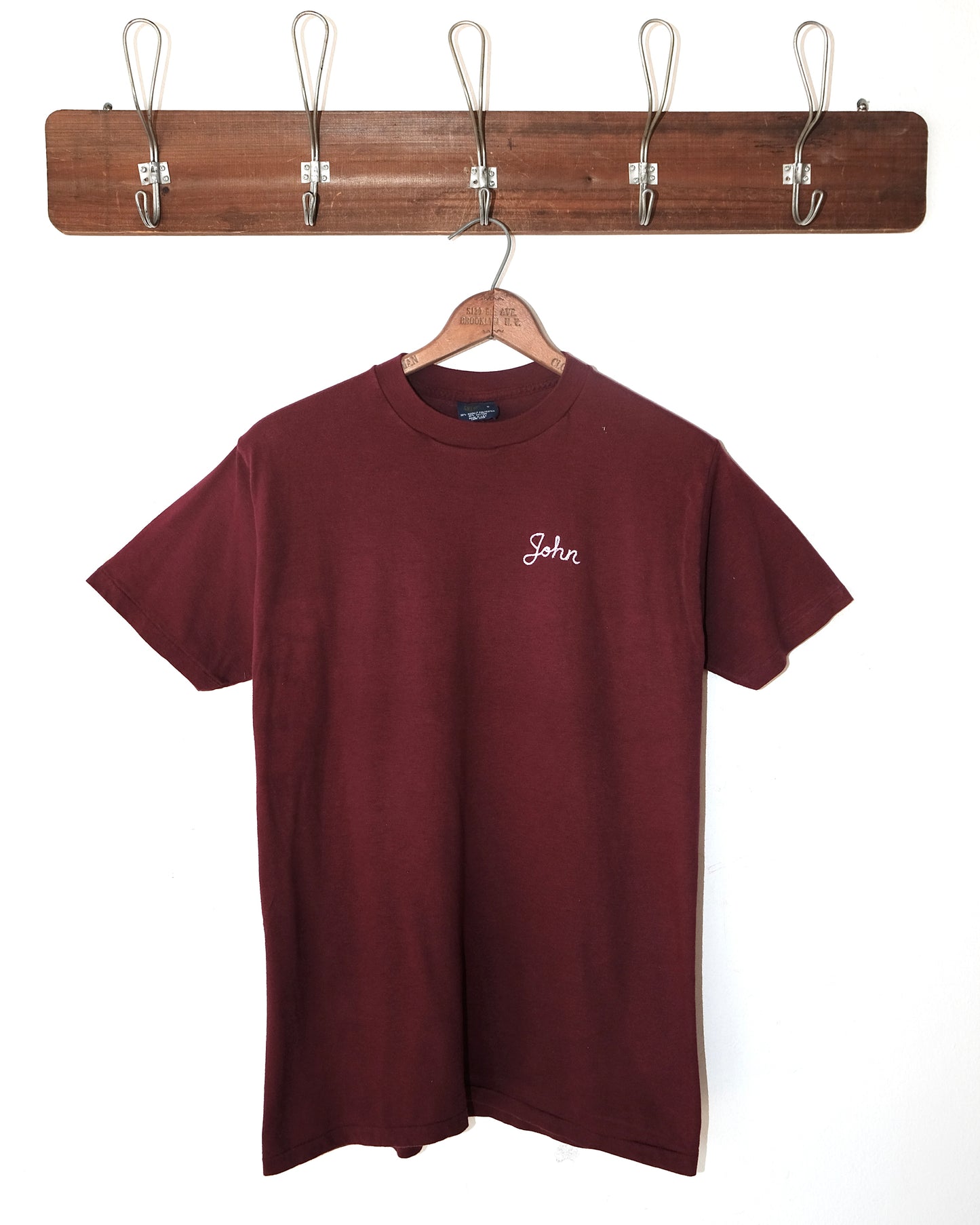 80s JOHN CHAIN STITCHED TEE