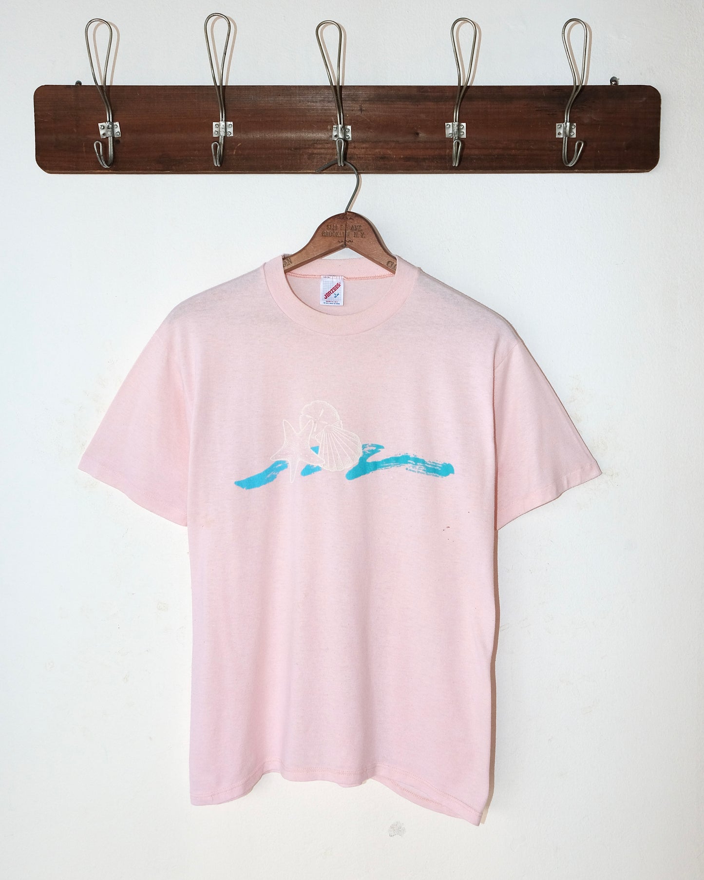 80s JERZEES SEA SHELL TEE