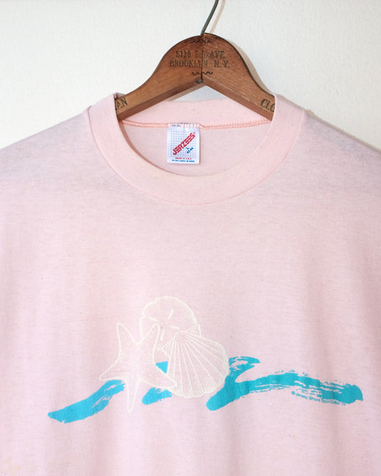 80s JERZEES SEA SHELL TEE