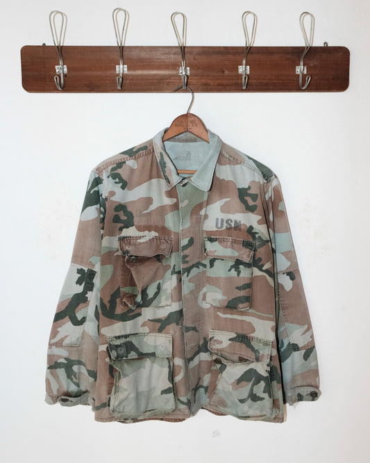 1980s U.S.M.C WOODLAND CAMO JACKET