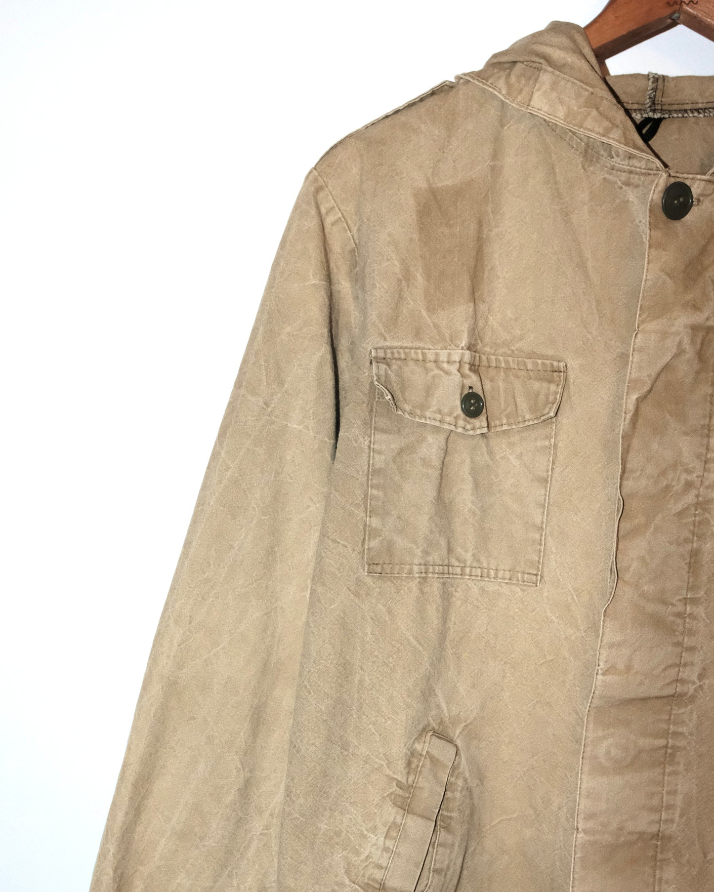 70s EUROPEAN MILITARY CANVAS SMOCK
