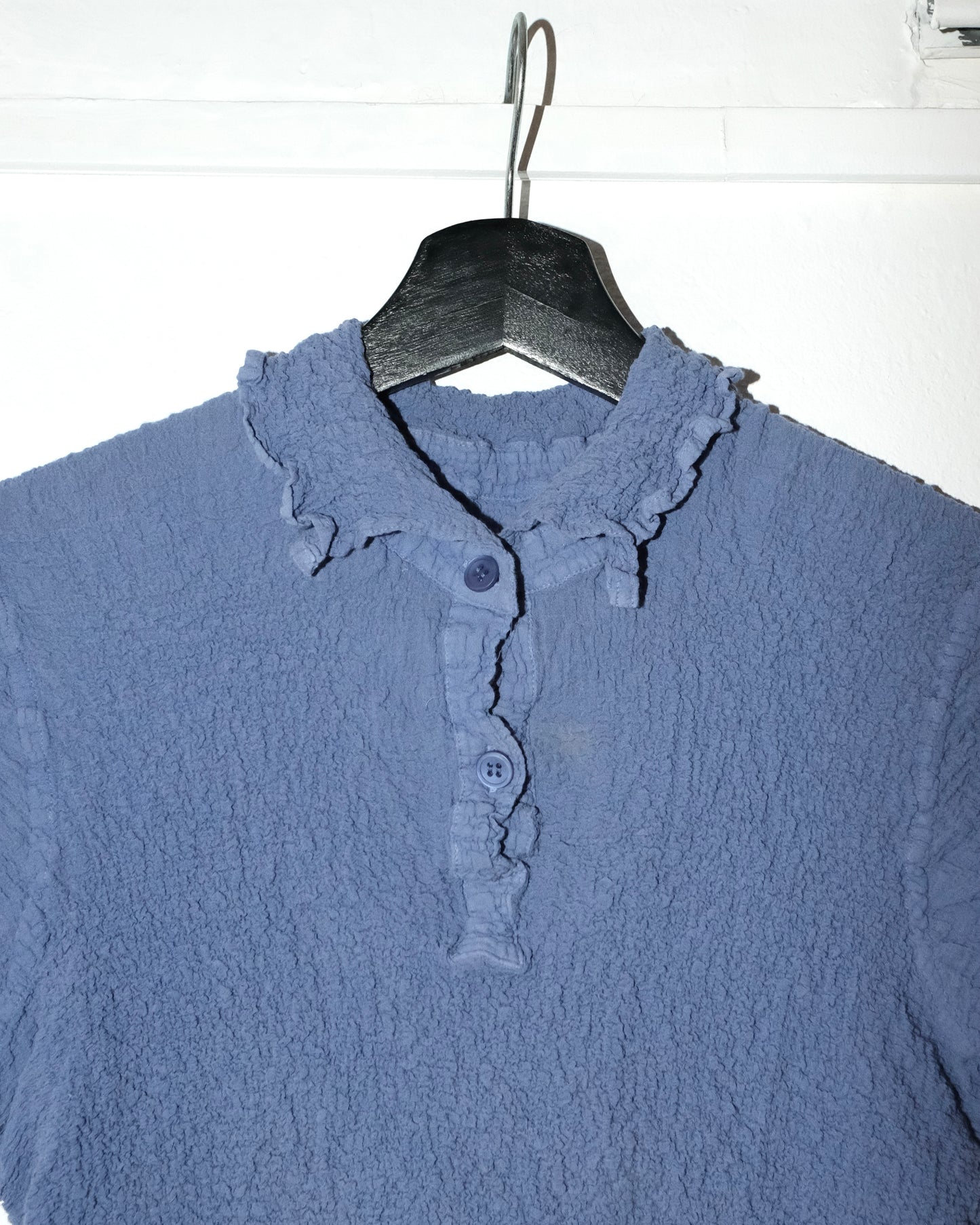 ISSEY MIYAKE me CAULIFLOWER SHORT SLEEVE TOP