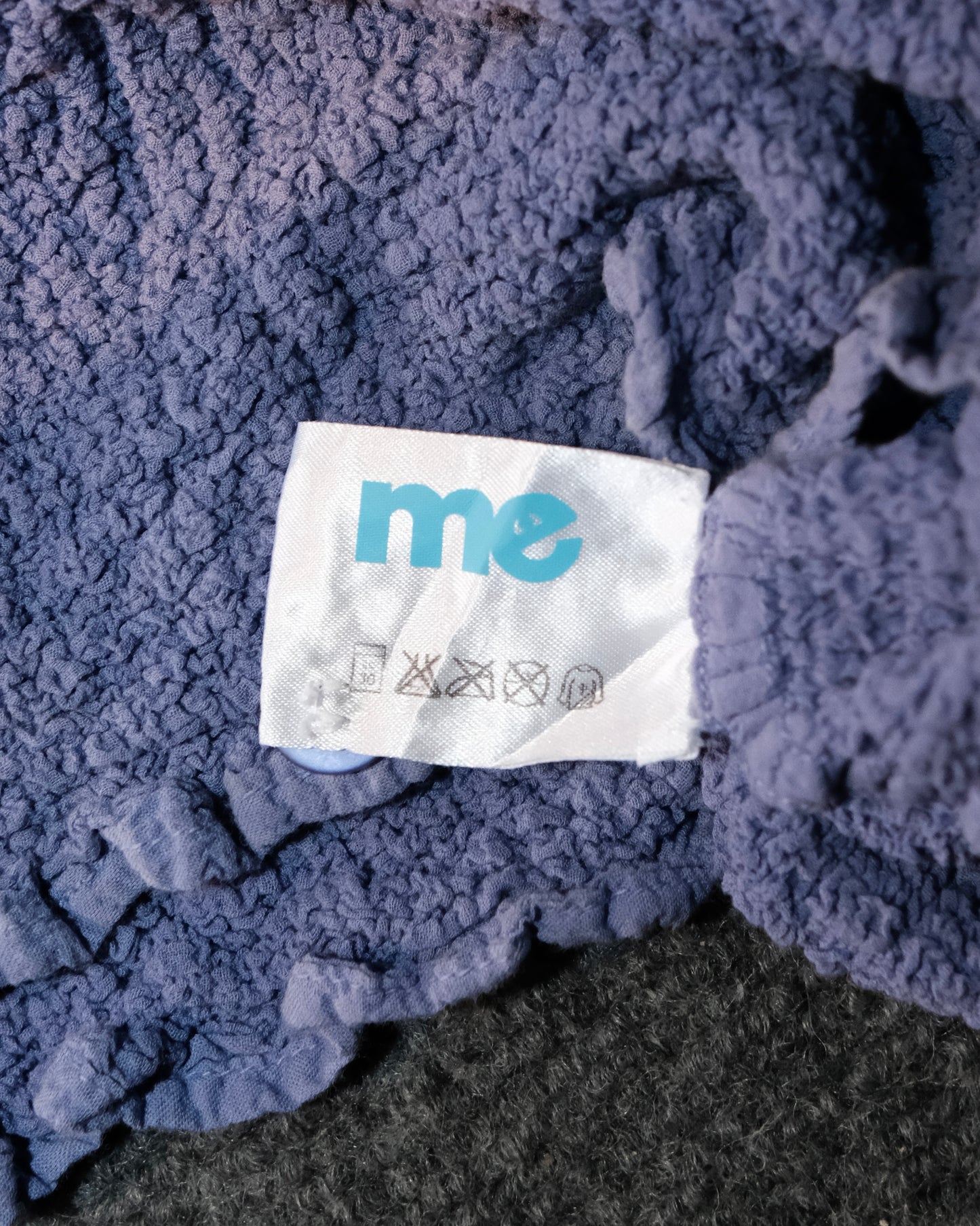 ISSEY MIYAKE me CAULIFLOWER SHORT SLEEVE TOP