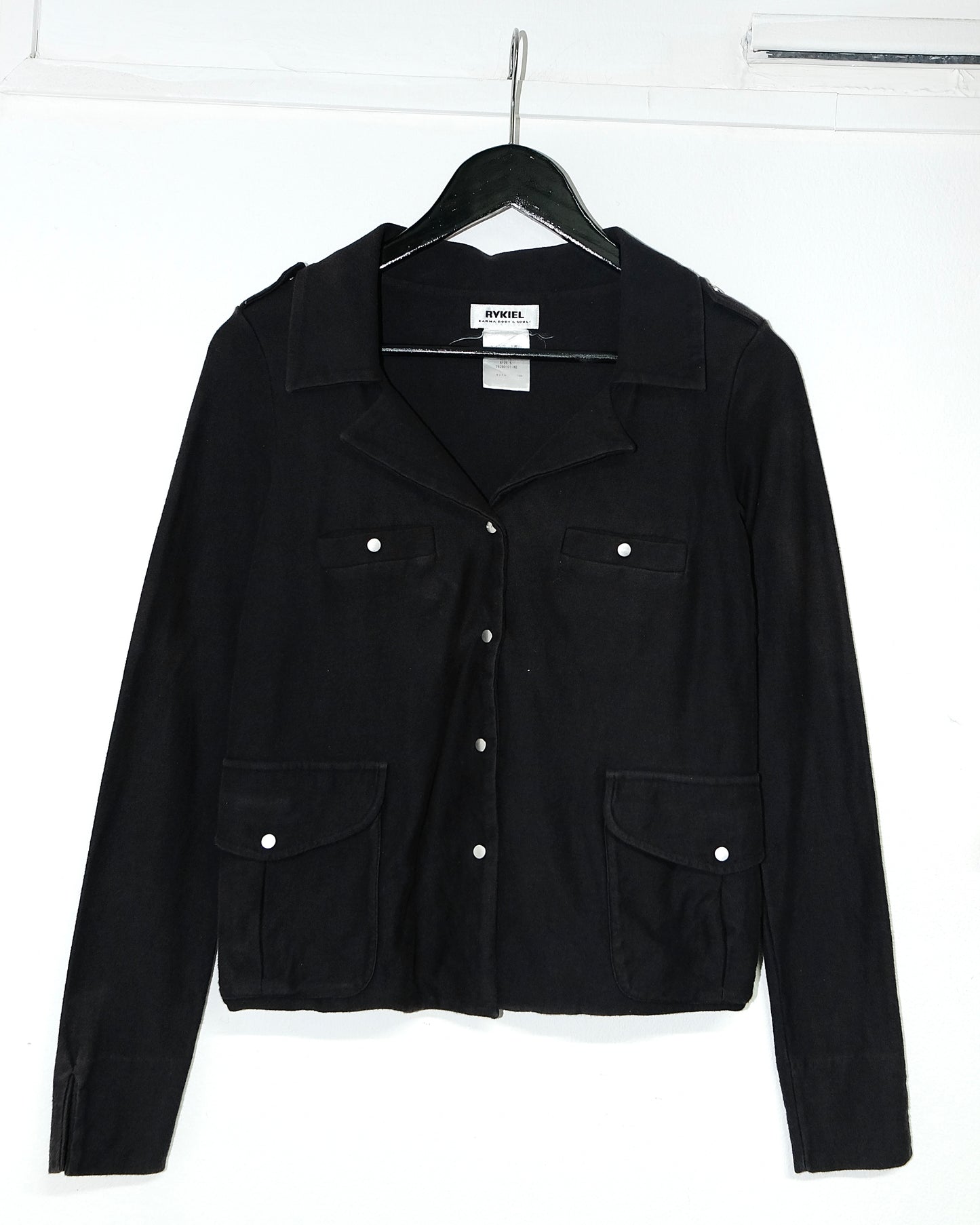 SONIA RYKIEL METAL BUTTON SHIRT