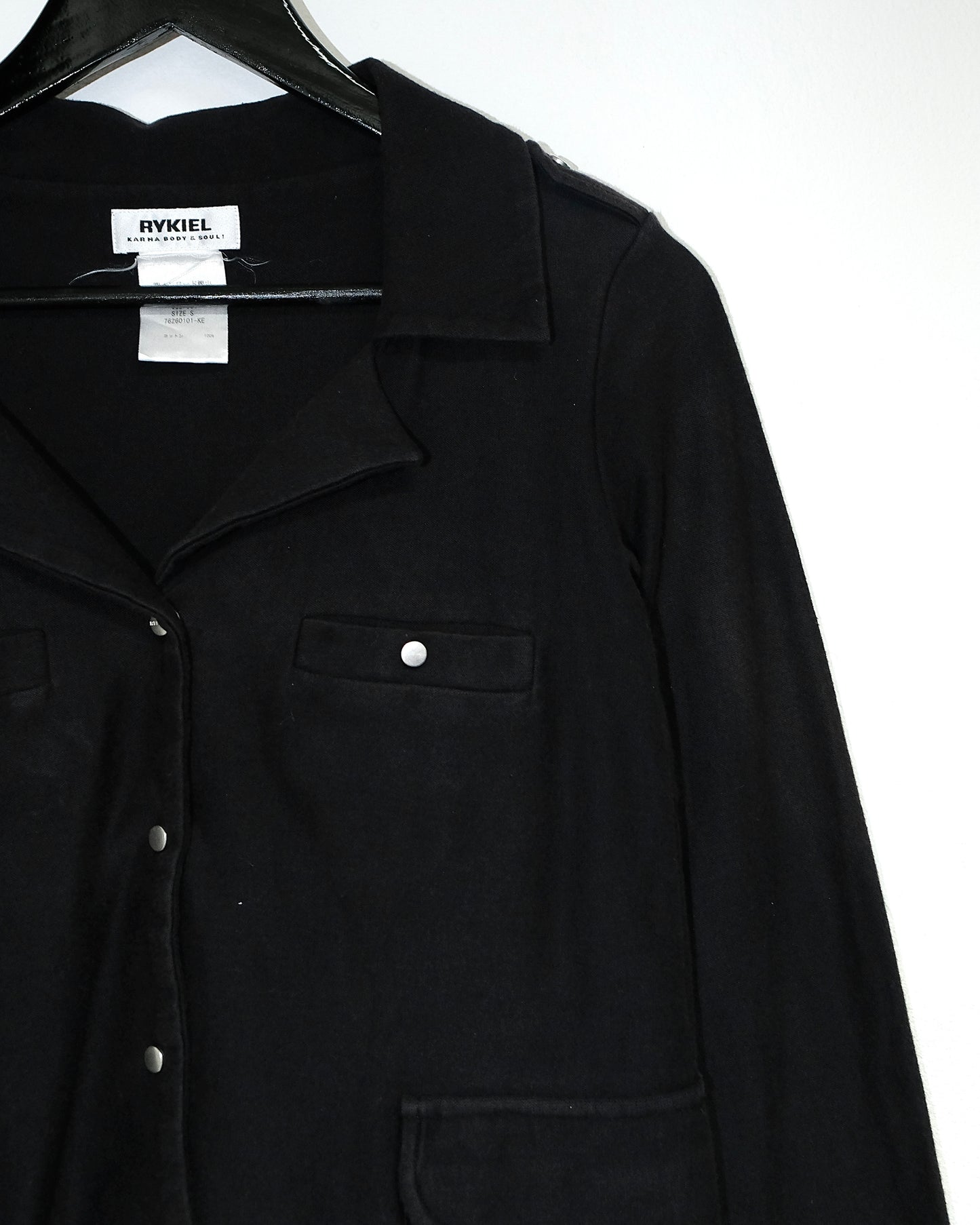 SONIA RYKIEL METAL BUTTON SHIRT