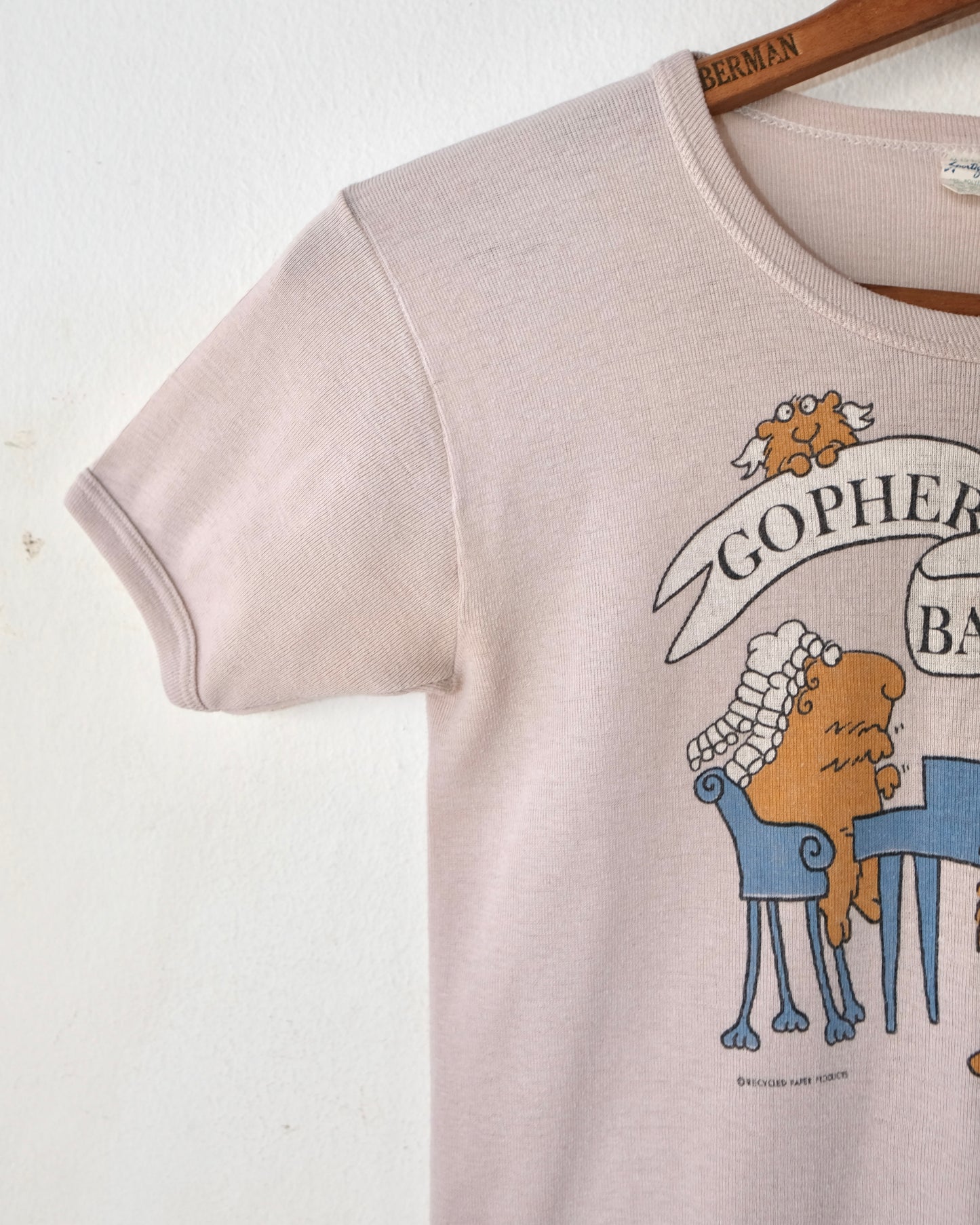 80s GOPHER BAROQUE GRAPHIC TEE
