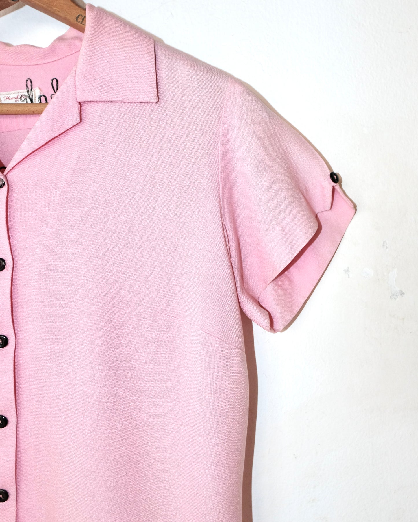 70s RAYON CHAIN-STITCHED BOWLING SHIRT