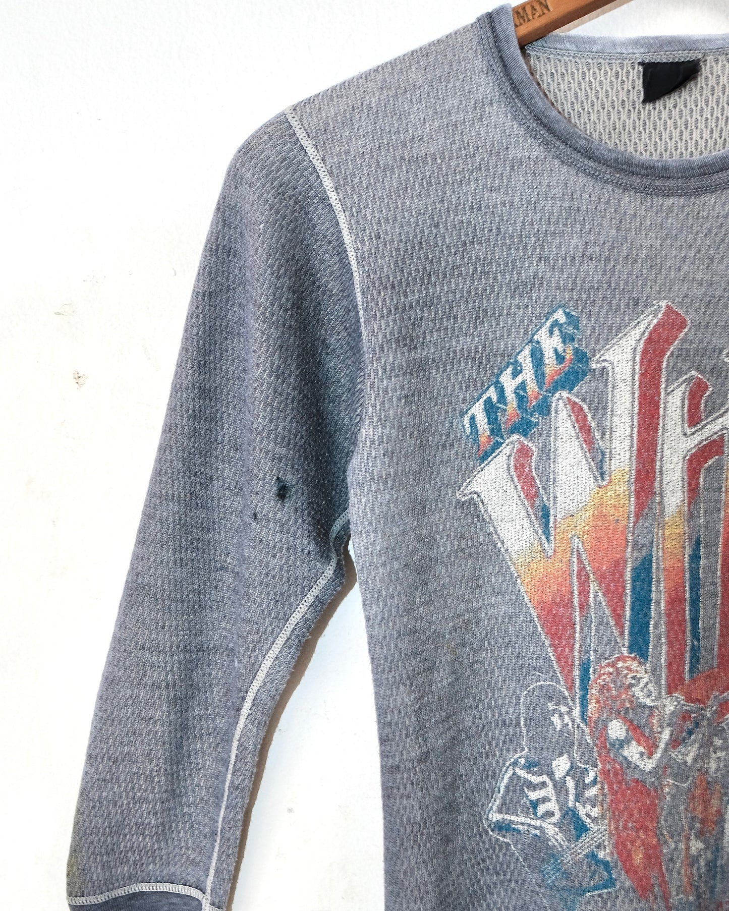 80s THE WHO THERMAL LONG-SLEEVE