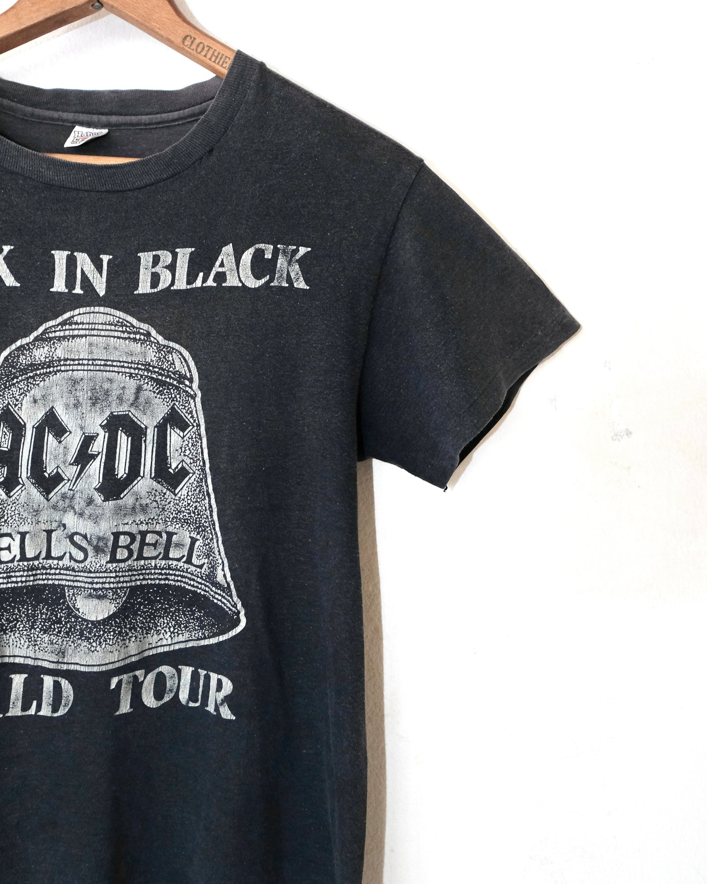 70s AC/DC BACK IN BLACK WORLD TOUR TEE