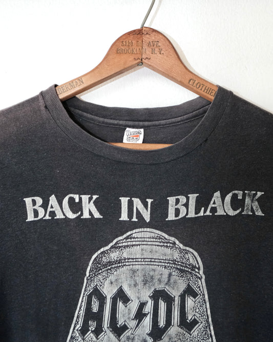 70s AC/DC BACK IN BLACK WORLD TOUR TEE