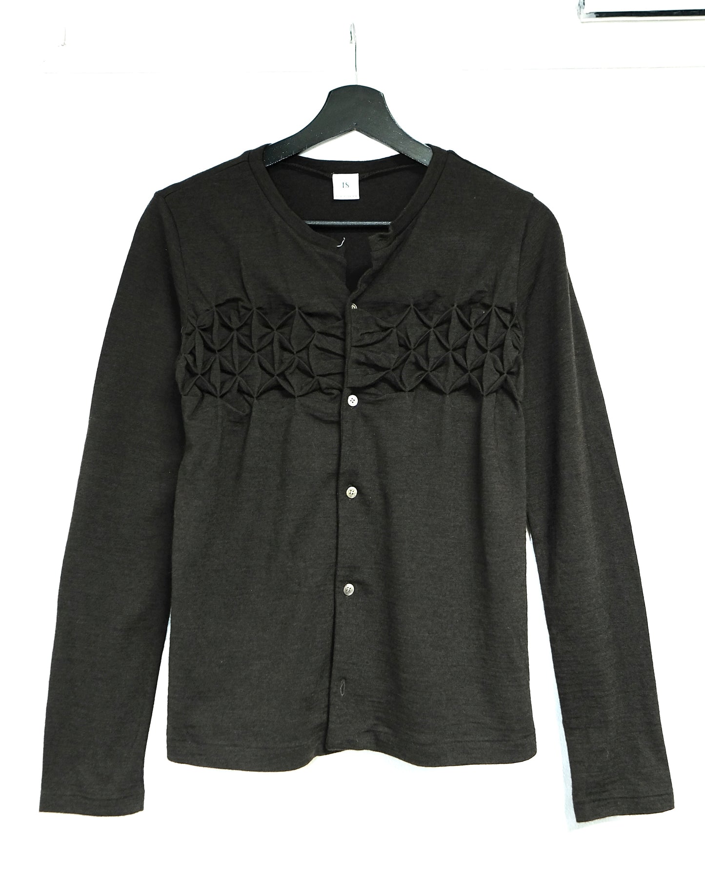 I.S. BY SUNAO KUWAHARA WOOL CARDIGAN