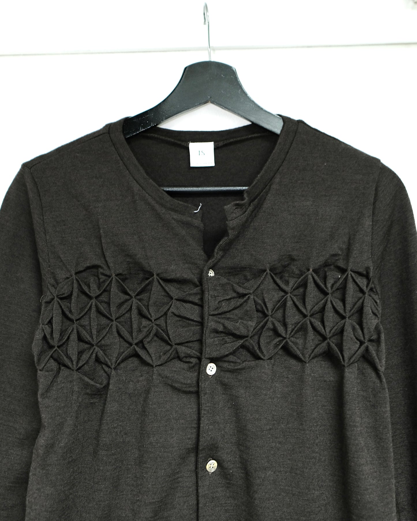 I.S. BY SUNAO KUWAHARA WOOL CARDIGAN