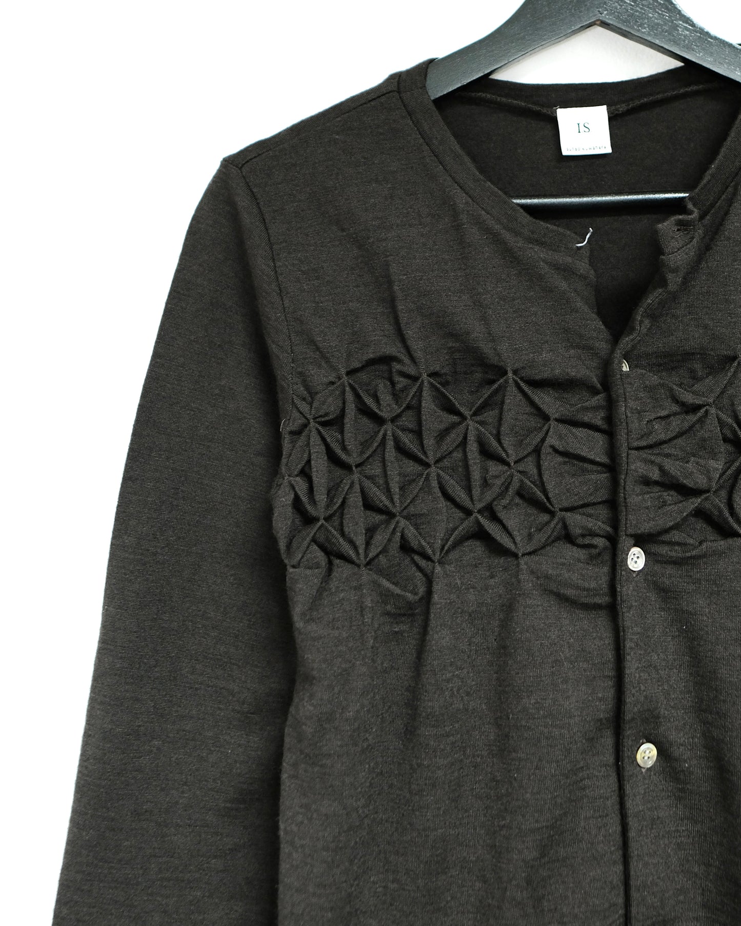 I.S. BY SUNAO KUWAHARA WOOL CARDIGAN