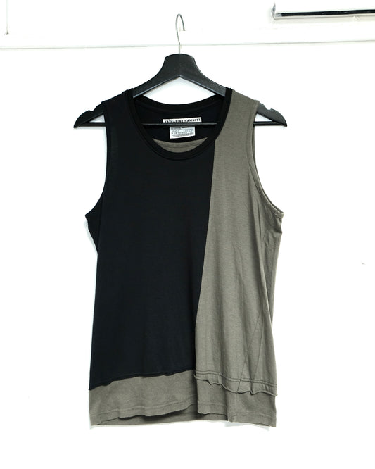 KATHARINE HAMNETT CUT & SEW TANK TOP