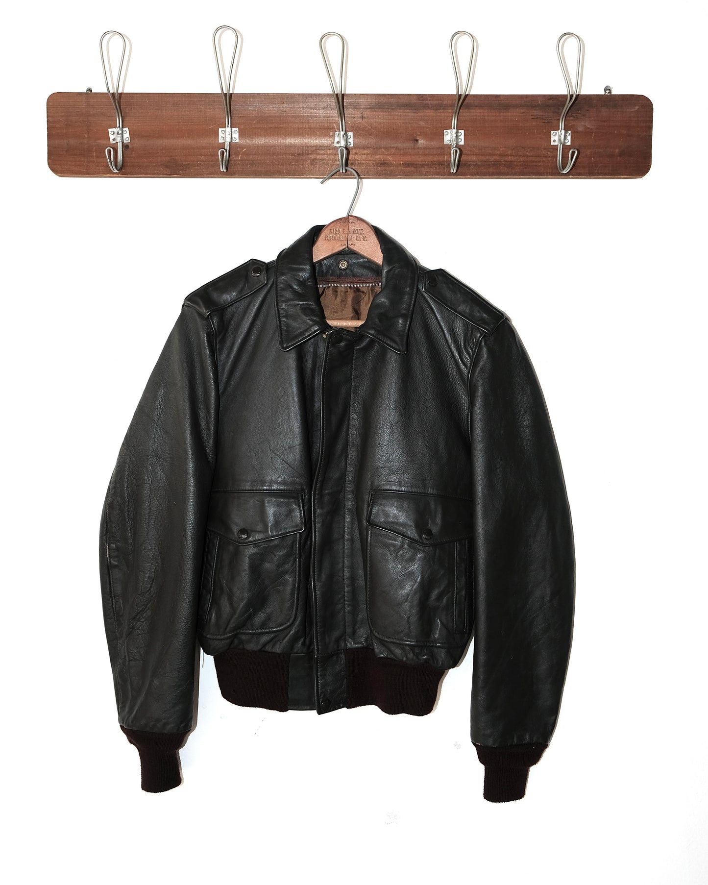 SCHOTT A-2 FLIGHT LEATHER JACKET