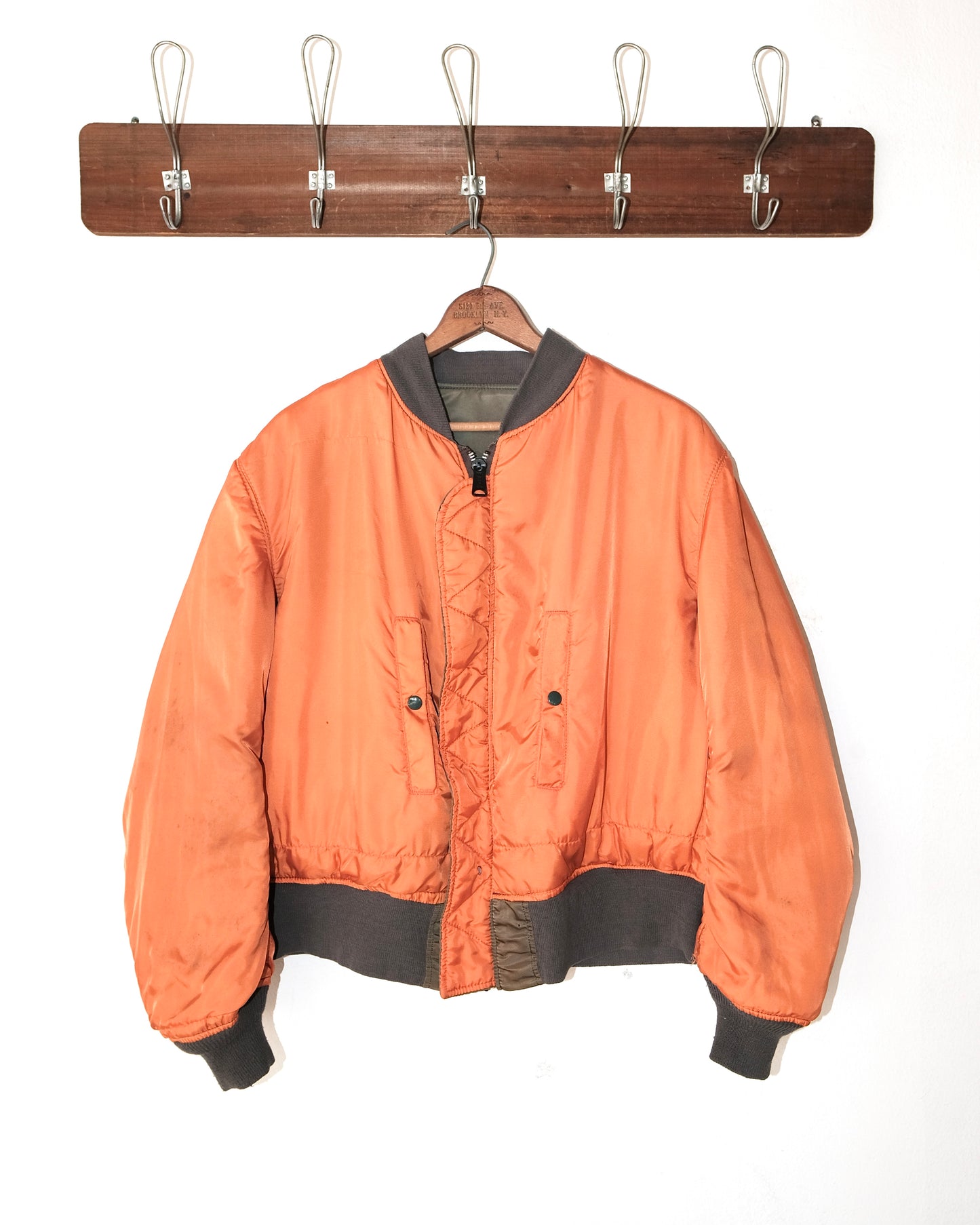 90s ALPHA INDUSTRY MA-1 JACKET SAGE GREEN