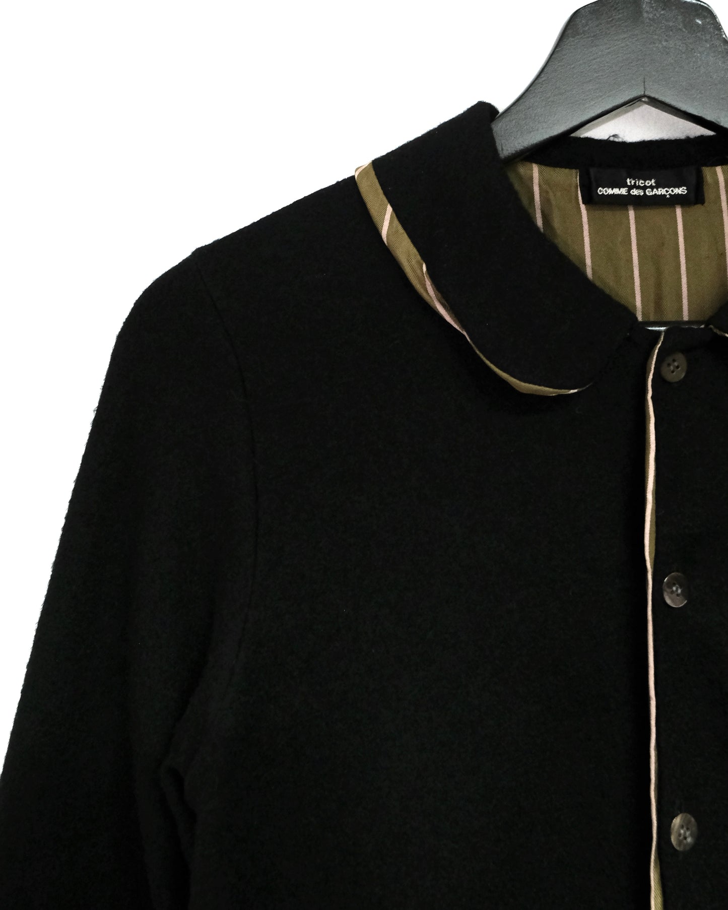 COMME des GARCONS tricot REVERSIBLE WOOL&SILK JACKET