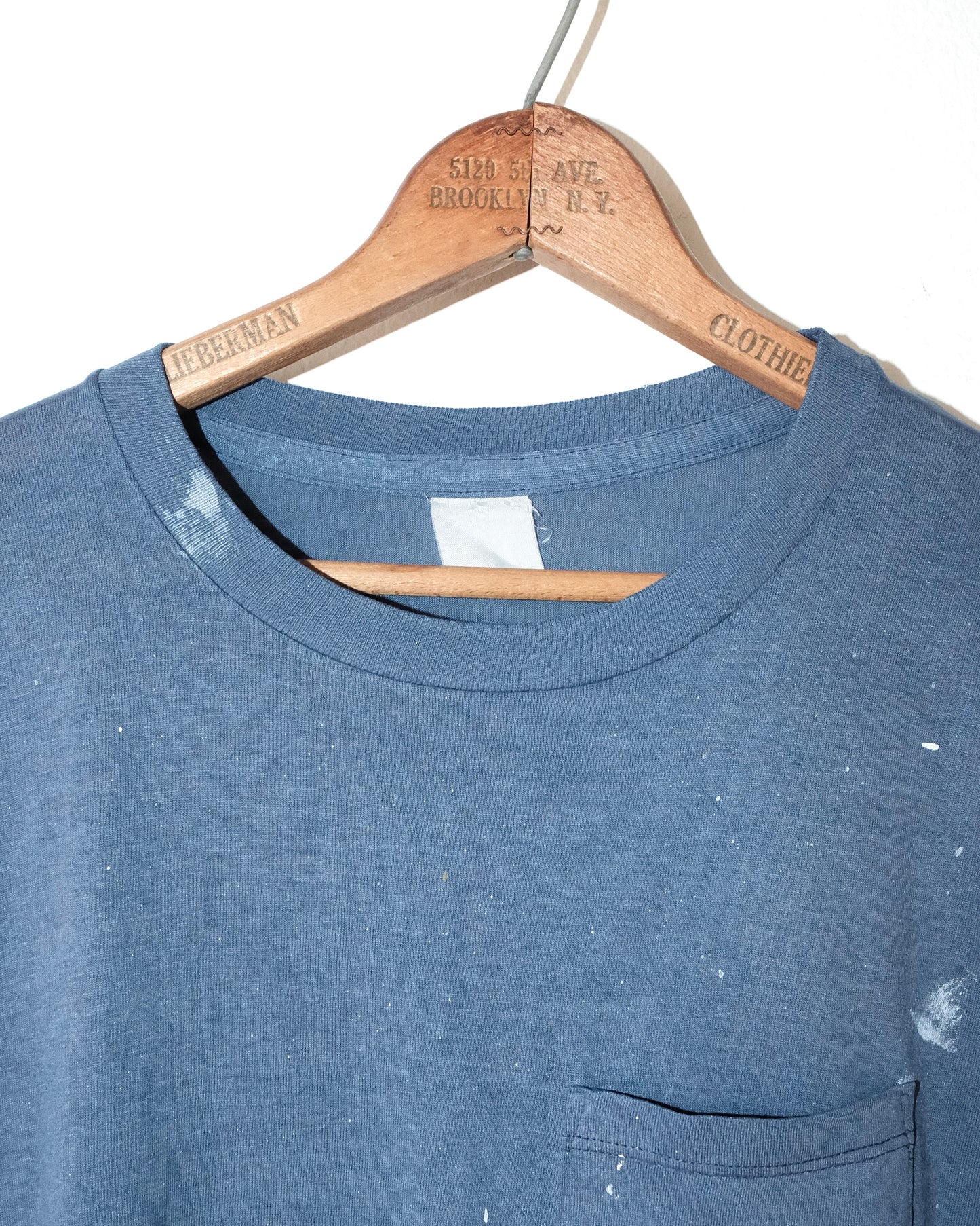 70s POCKET FADED AND DISTRESSED TEE