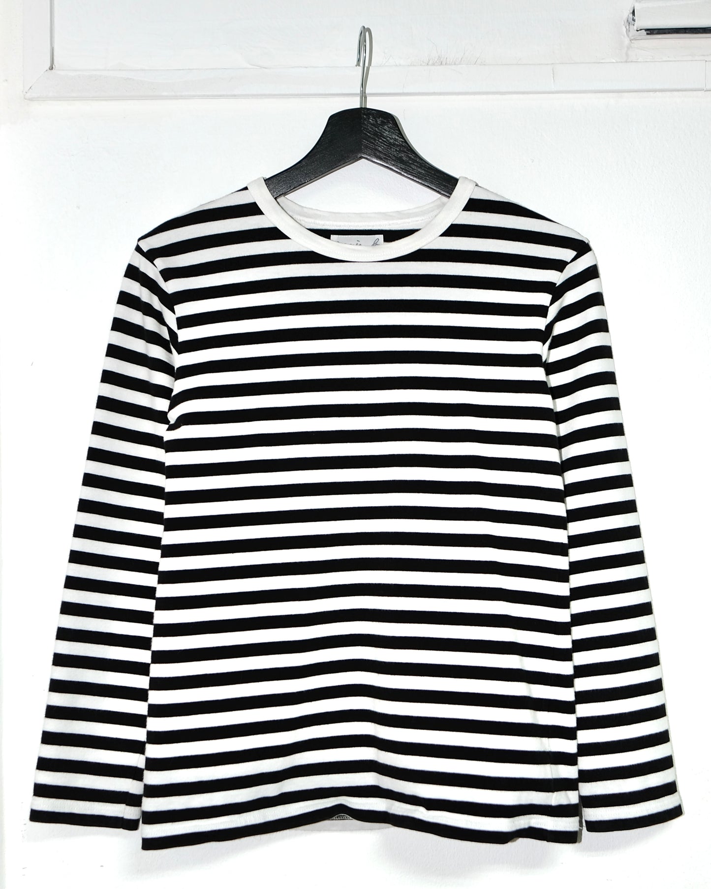 Agnès B. STRIPED LONG SLEEVE TEE