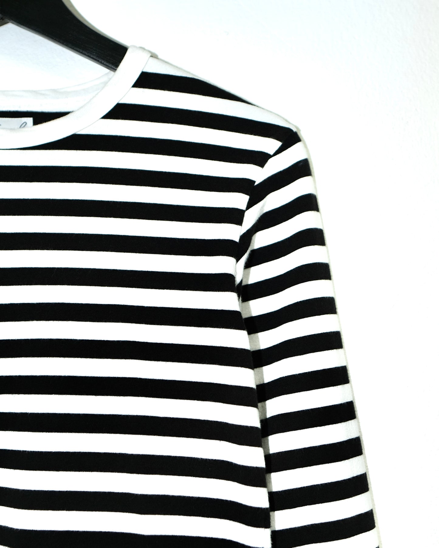 Agnès B. STRIPED LONG SLEEVE TEE