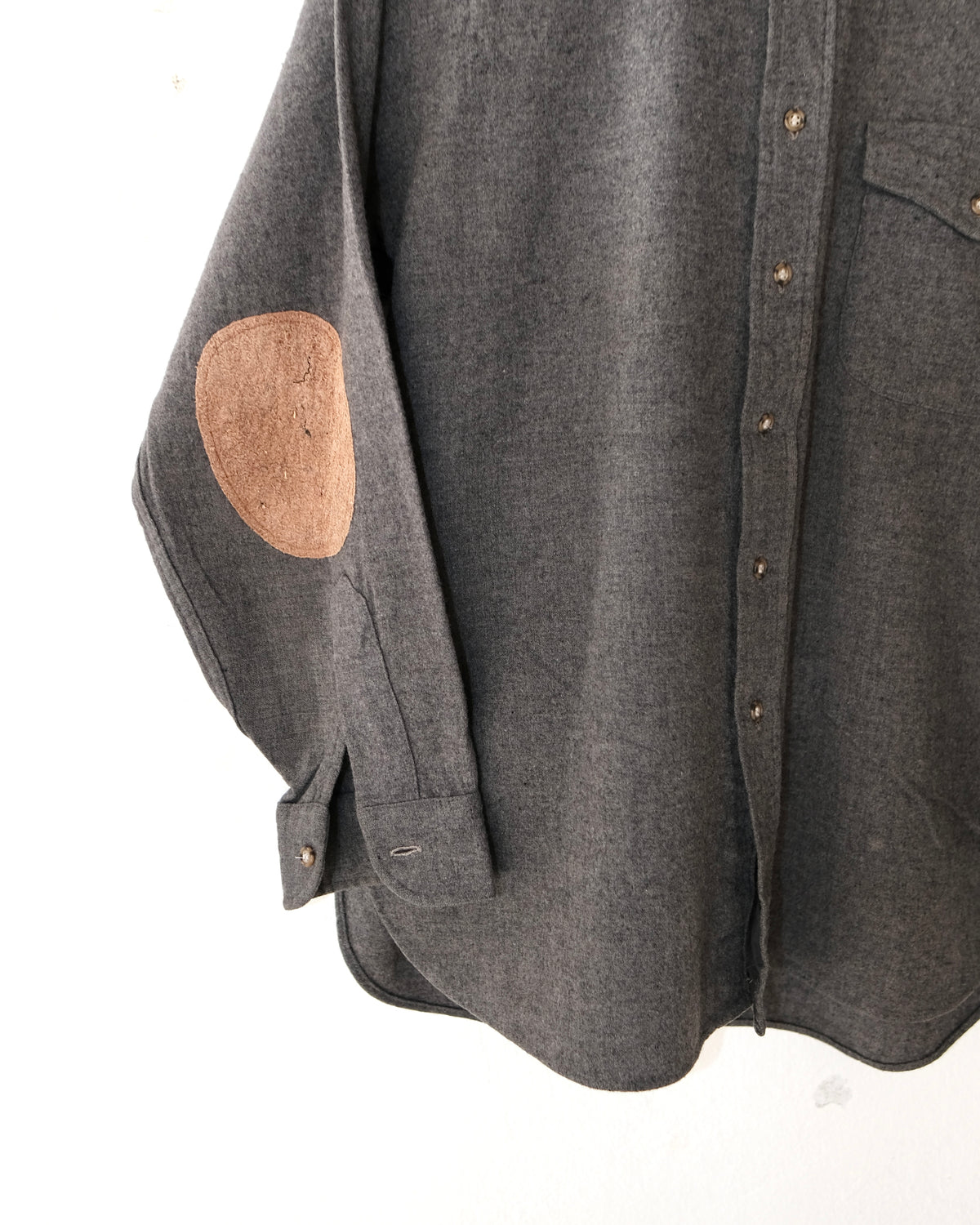 1980s PENDLETON WOOL PATCHES BUTTON SHIRT