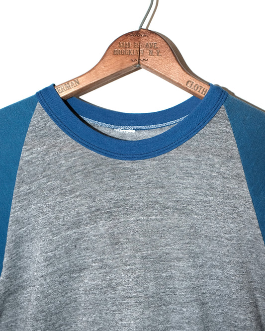 80s TWO-TONE BLANK HALF SLEEVE TEE