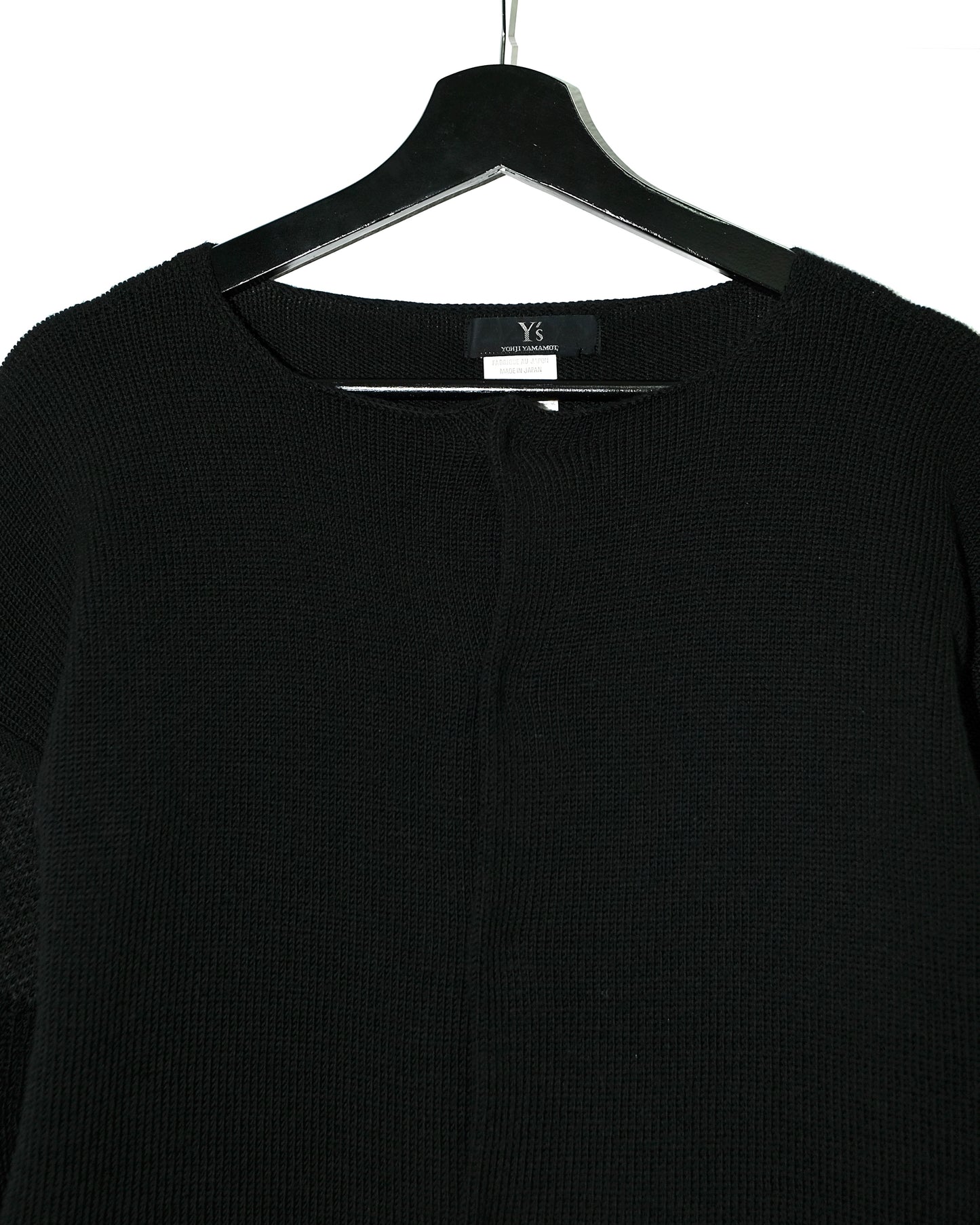 Y’s YOHJI YAMAMOTO PATCHWORK WOOL CARDIGAN