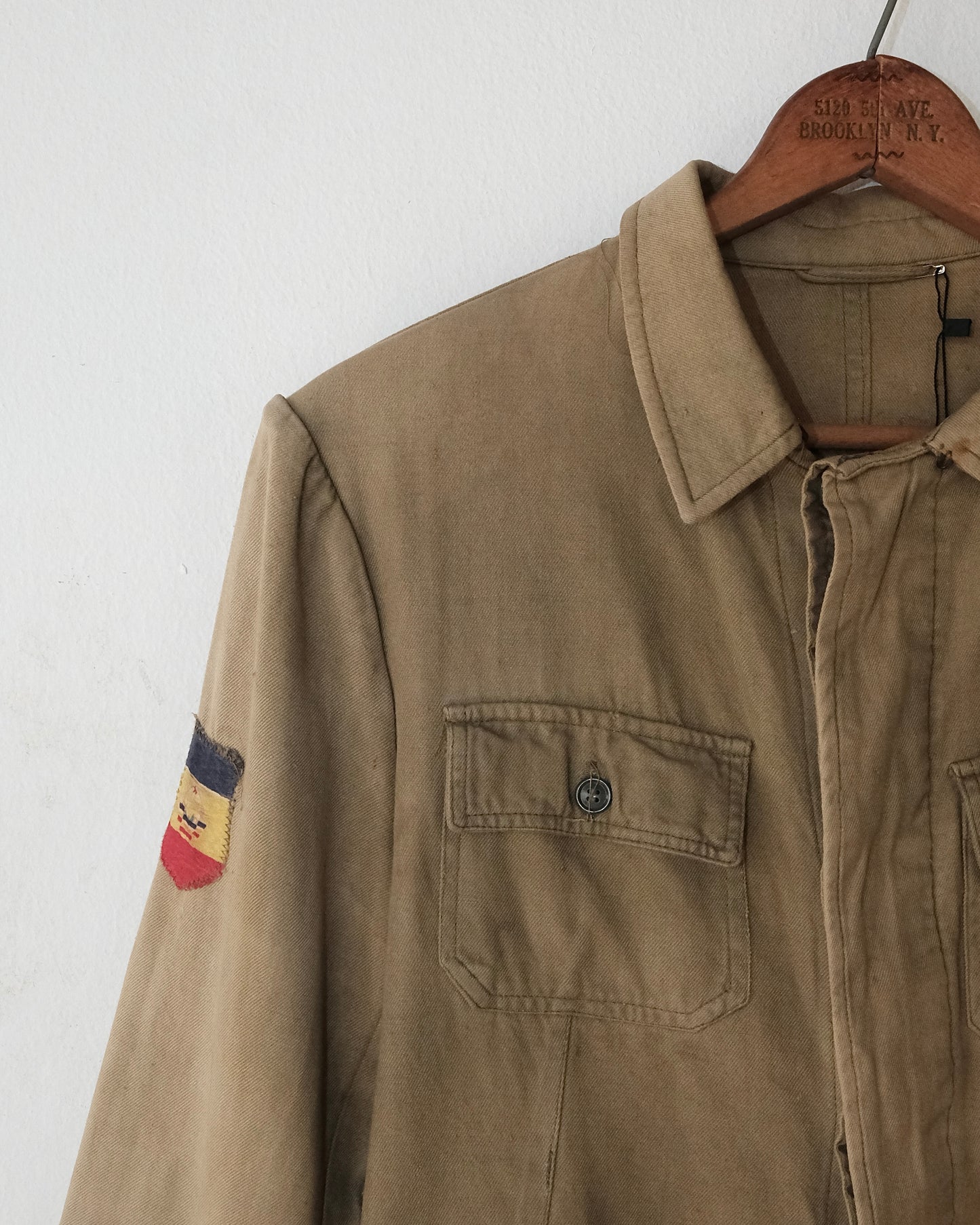 50s ROMANIAN MILITARY JACKET