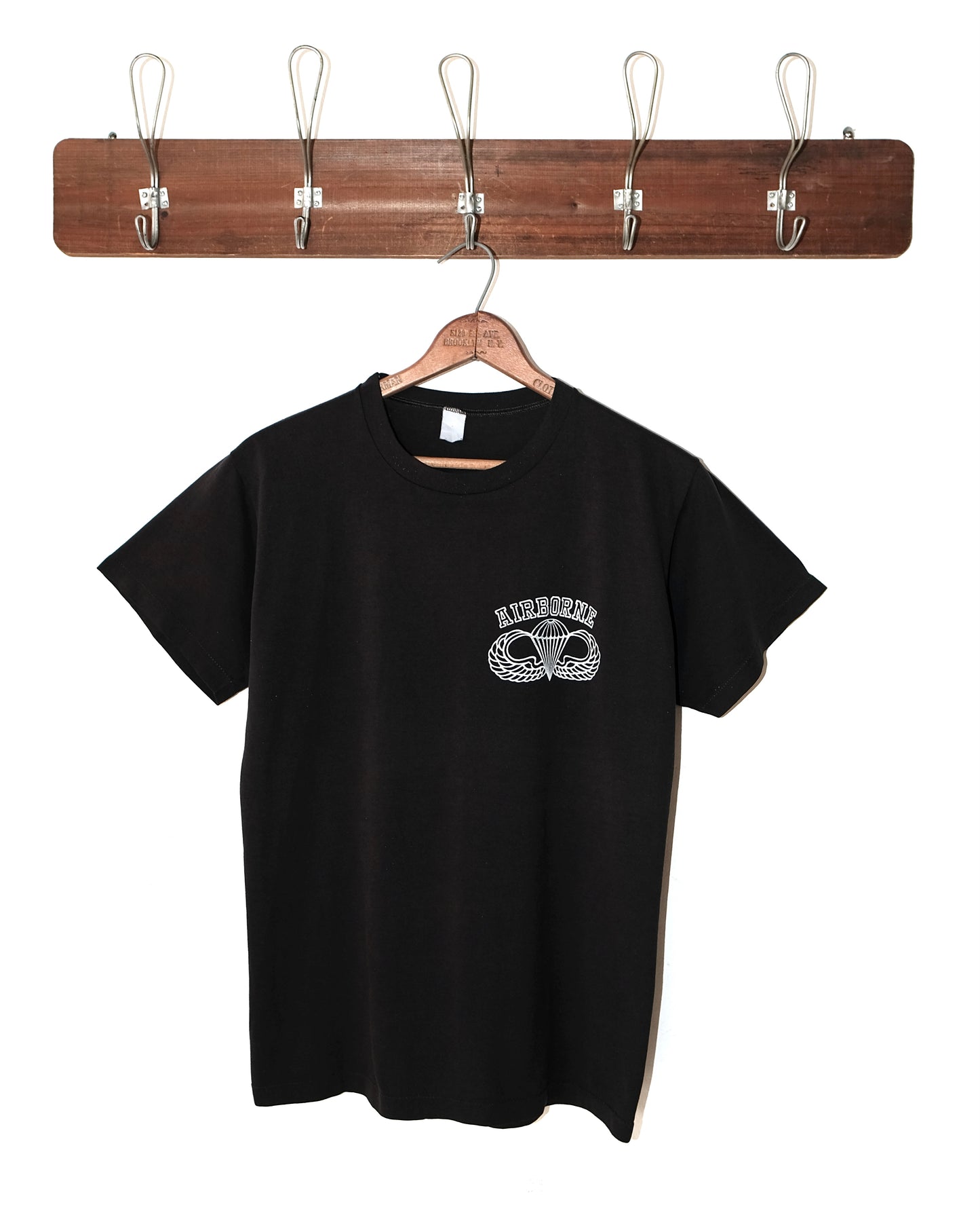 80s AIR BORNE SINGLE STITCHED TEE