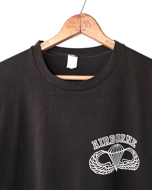 80s AIR BORNE SINGLE STITCHED TEE