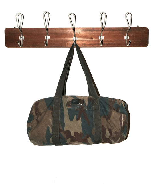 80s WOODLAND CANVAS DUFFLE BAG