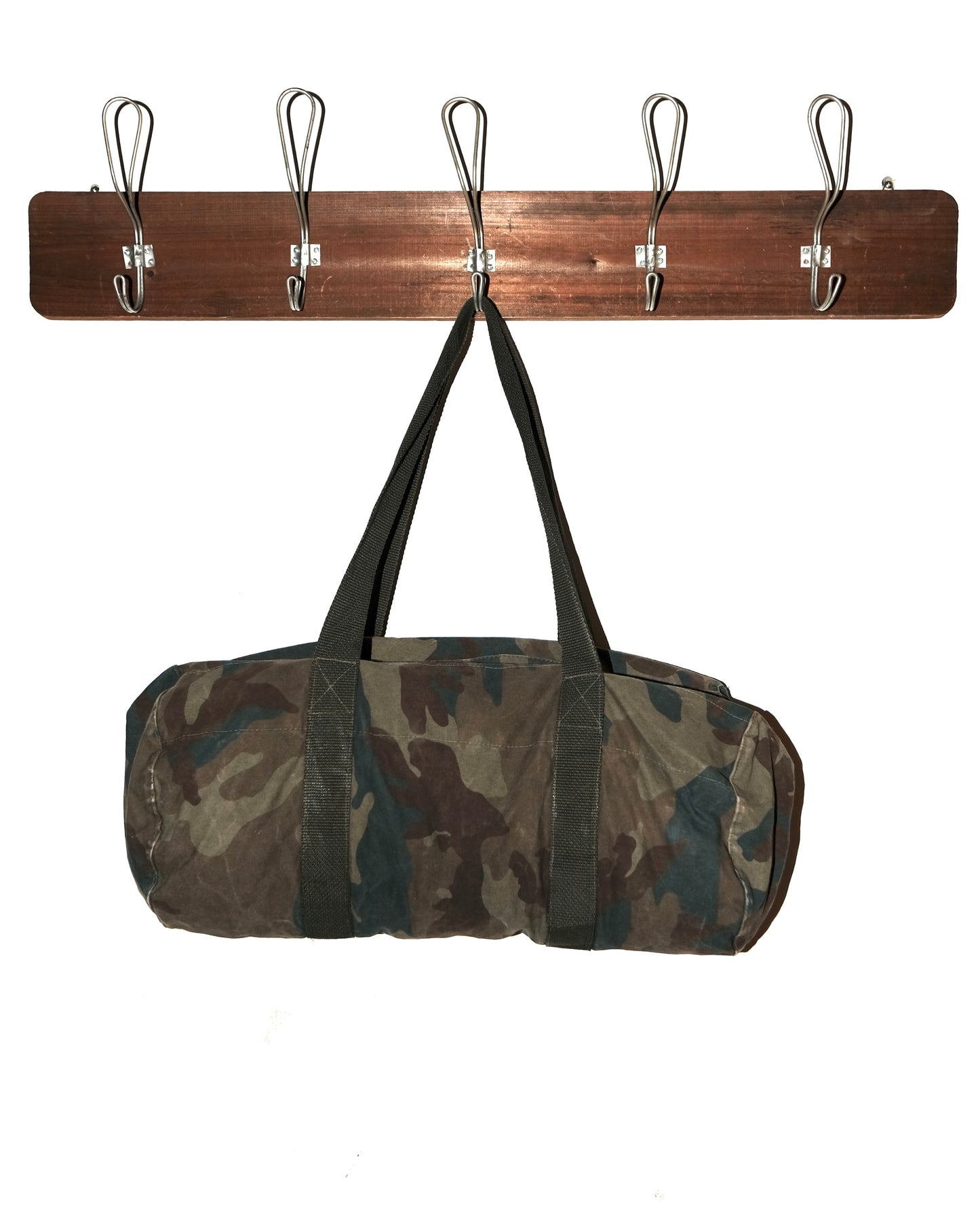 80s WOODLAND CANVAS DUFFLE BAG