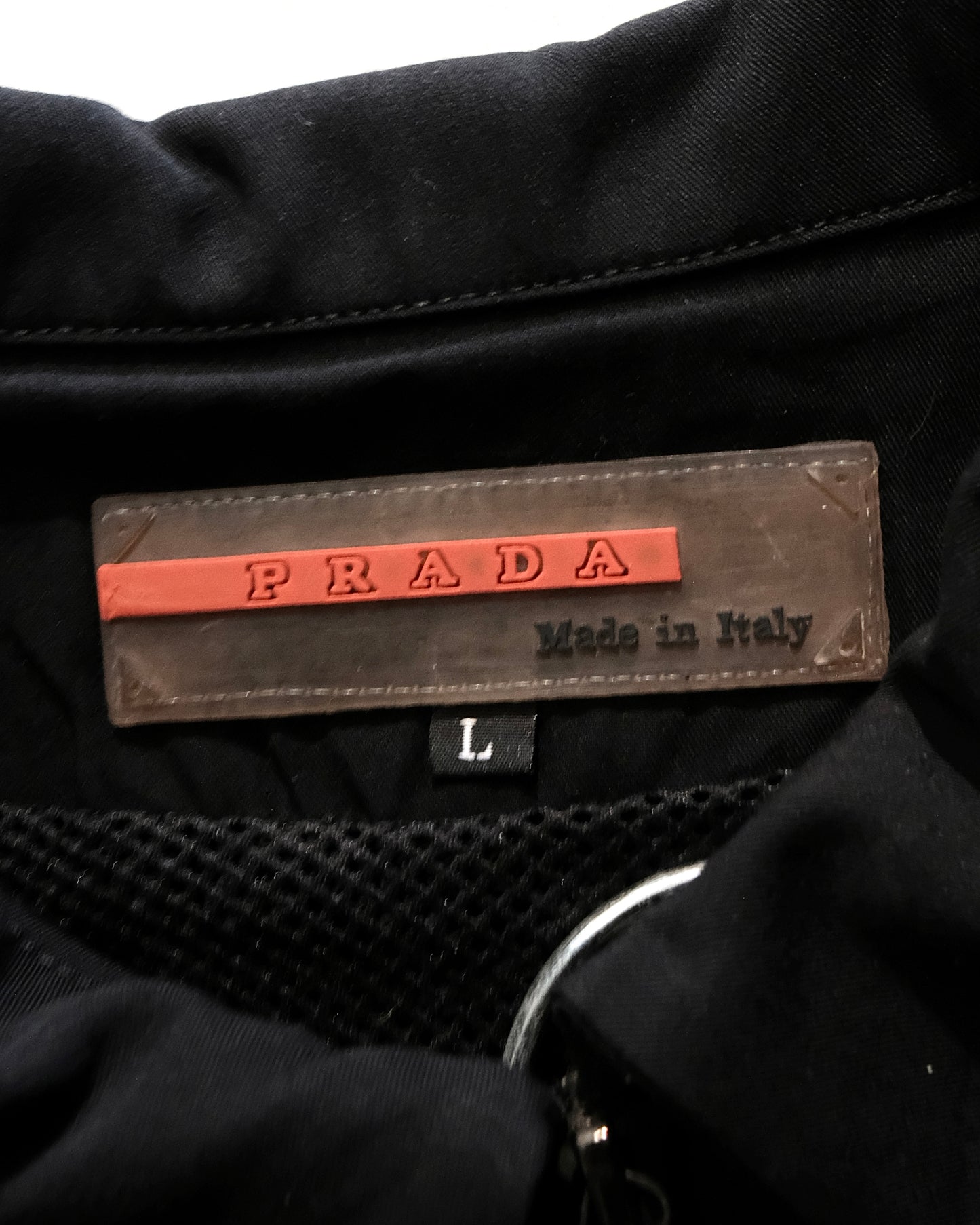 2000s PRADA SPORT QUATER ZIP NYLON JACKET