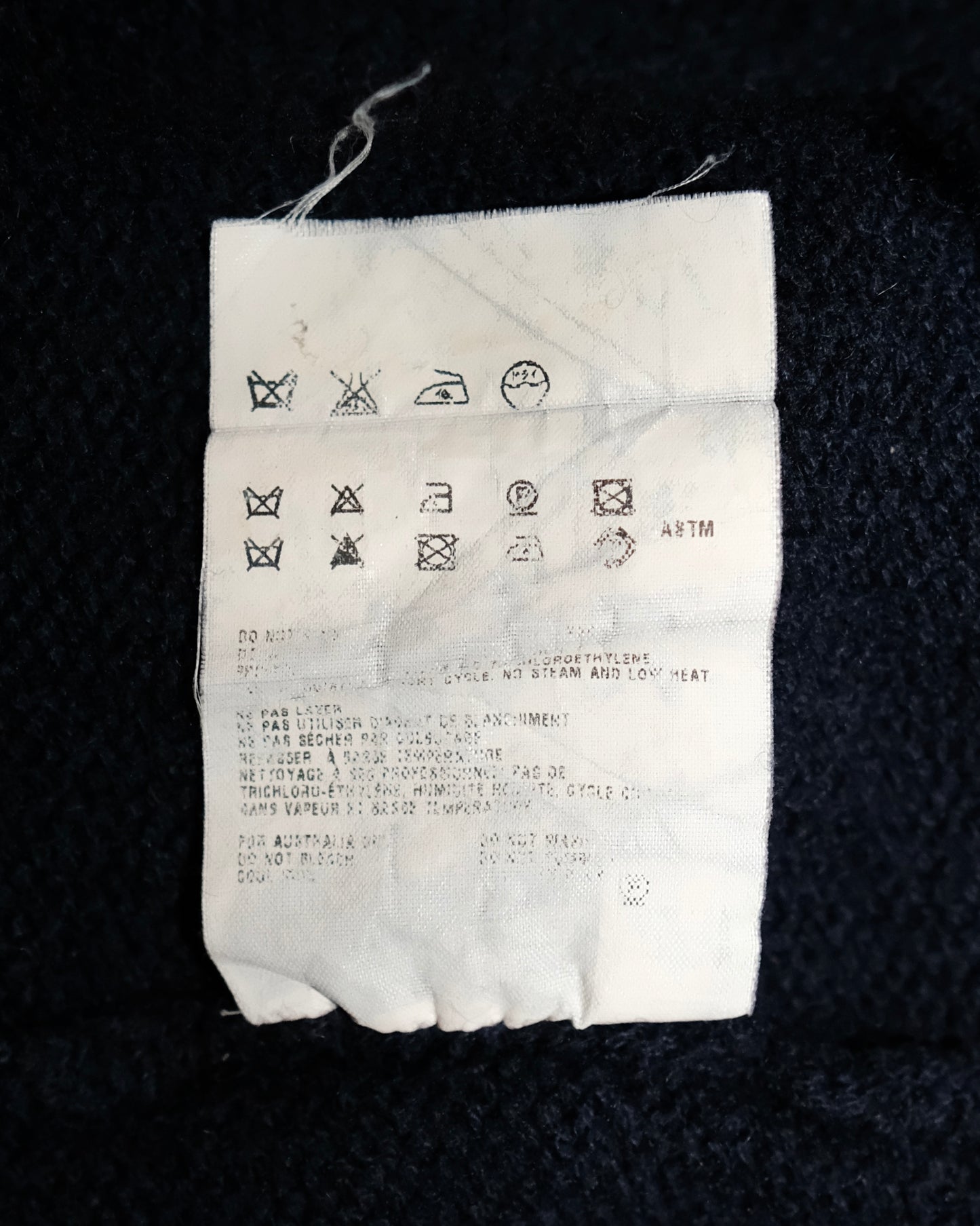 2000s MIU MIU MOHAIR KNIT TURTLE NECK