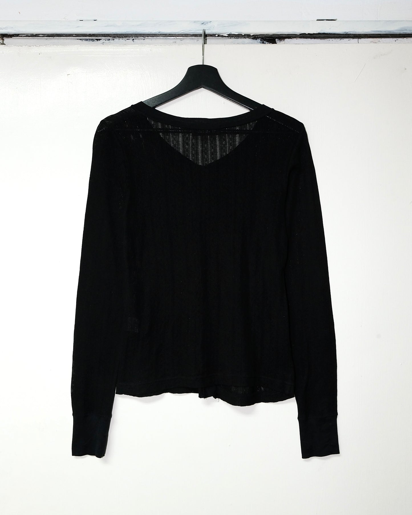 ZUCCA LACE SEE THROUGH CARDIGAN