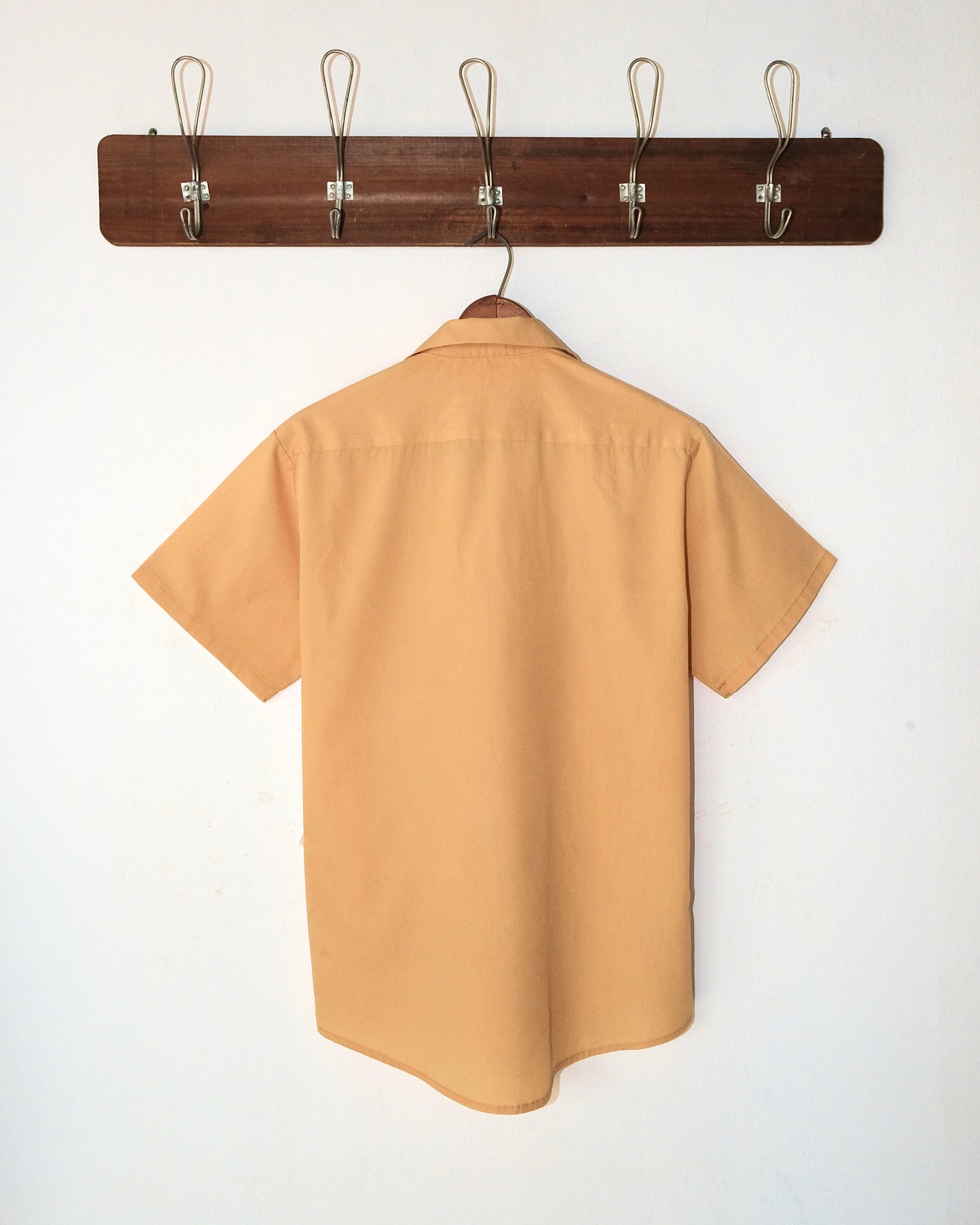 70s WORK SHIRT MUSTARD SHORT SLEEVE