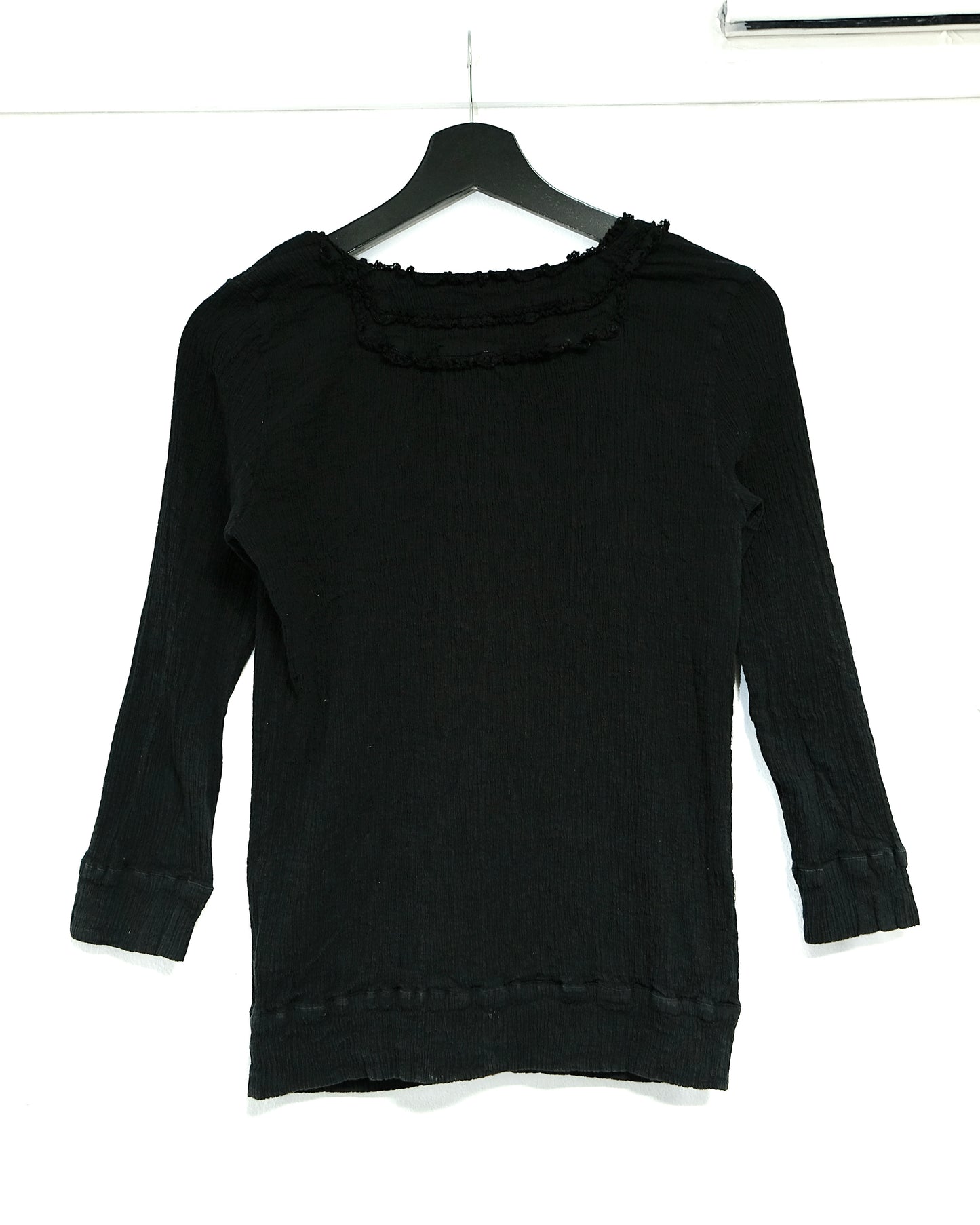 TSUMORI CHISATO FRILL BUTTON UP PLEATED CARDIGAN