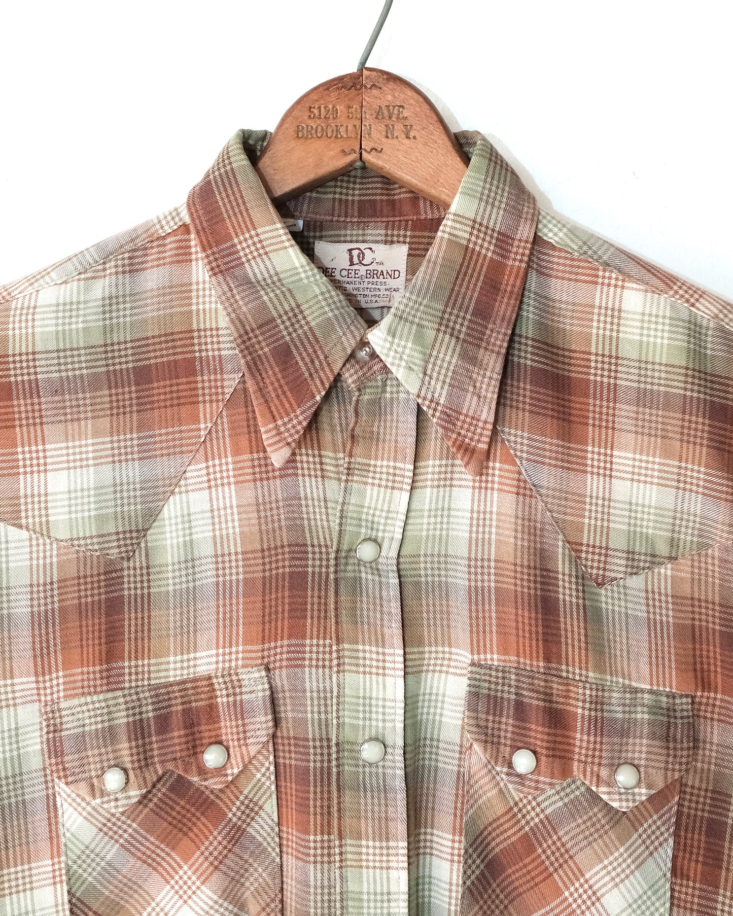 70s DEE CEE WESTERN PEARL SNAP SHIRT